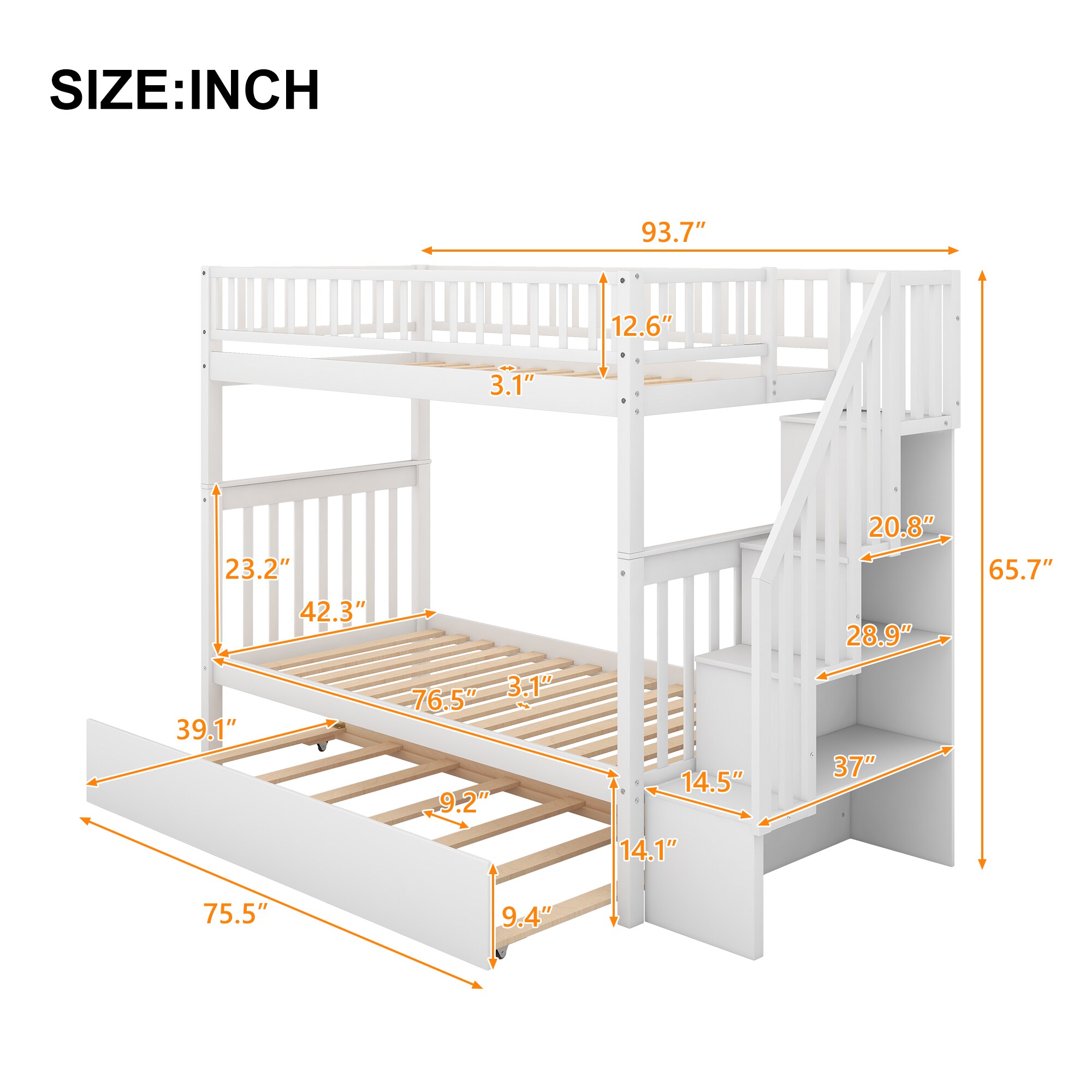 ModernLuxe SM000304AAK-1 Bunk-Beds - View #4