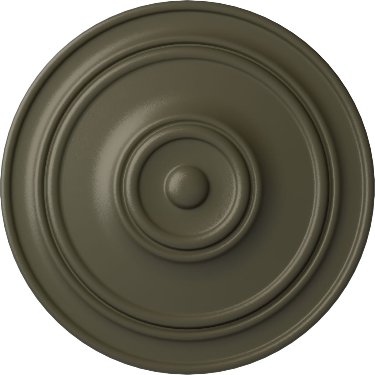 Ekena Millwork CM22CLWHF Classic 21.875-in W x 21.875-in L Witch Hazel Polyurethane Ceiling Medallion