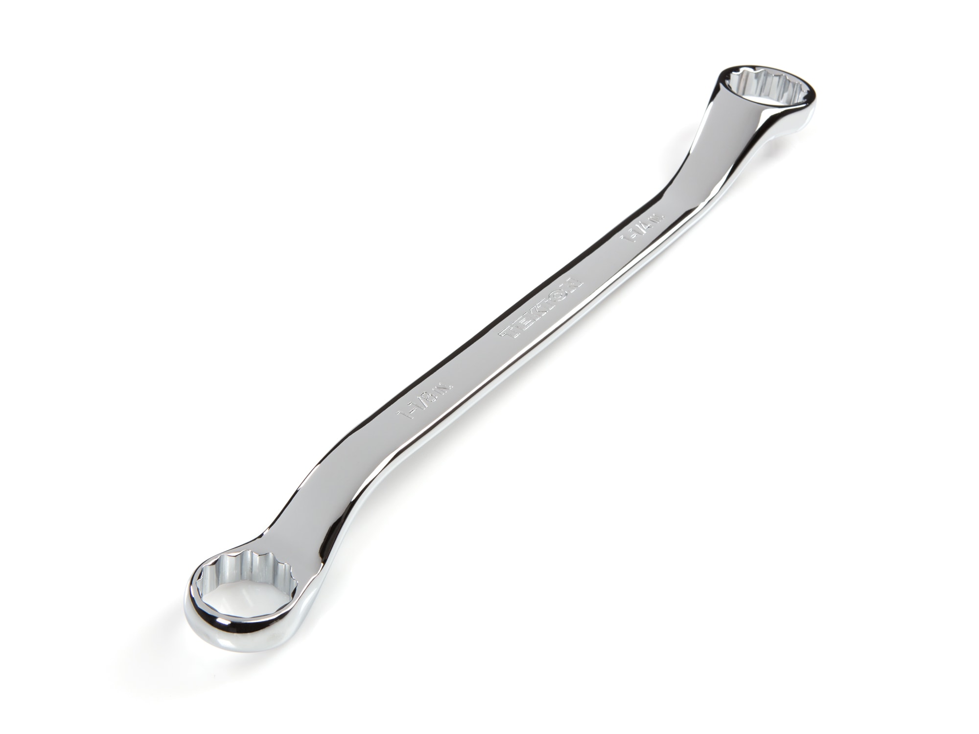 TEKTON 1-1/8-in x 1-1/4 In Standard (SAE) Offset Box End Wrench at