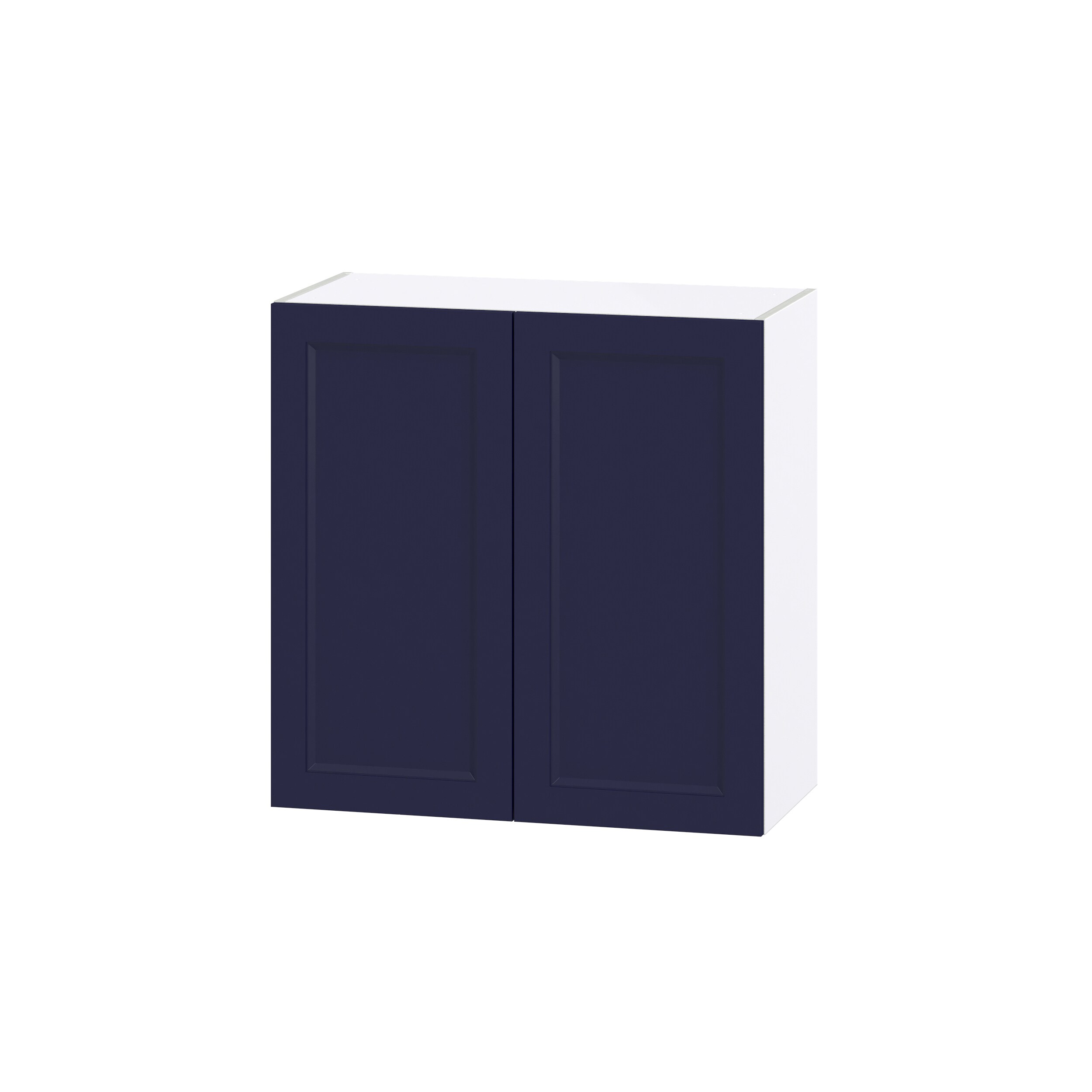 Hugo&Borg DSW3030-LO Lorette 30-in W x 30-in H x 14-in D Navy Blue Wall Fully assembled Cabinet (Recessed Panel Shaker)