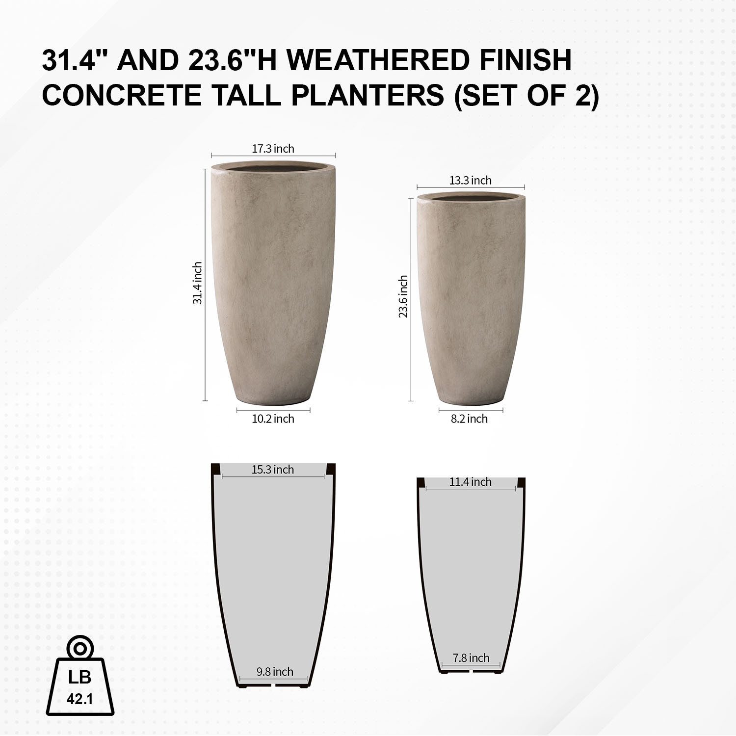 KANTE RC0099AB-C80021-2 Planter-Window-Box - View #7