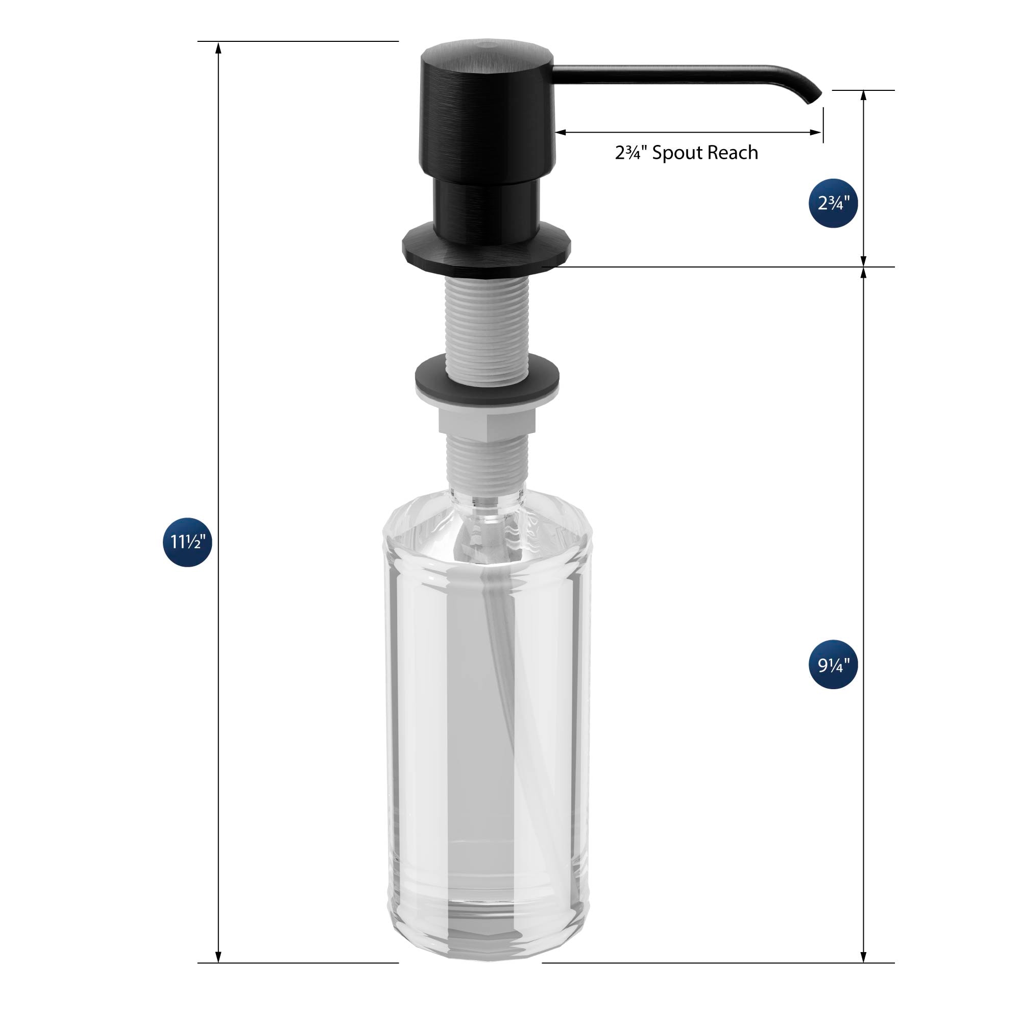 Karran SD25MB Soap-Lotion-Dispensers - View #3