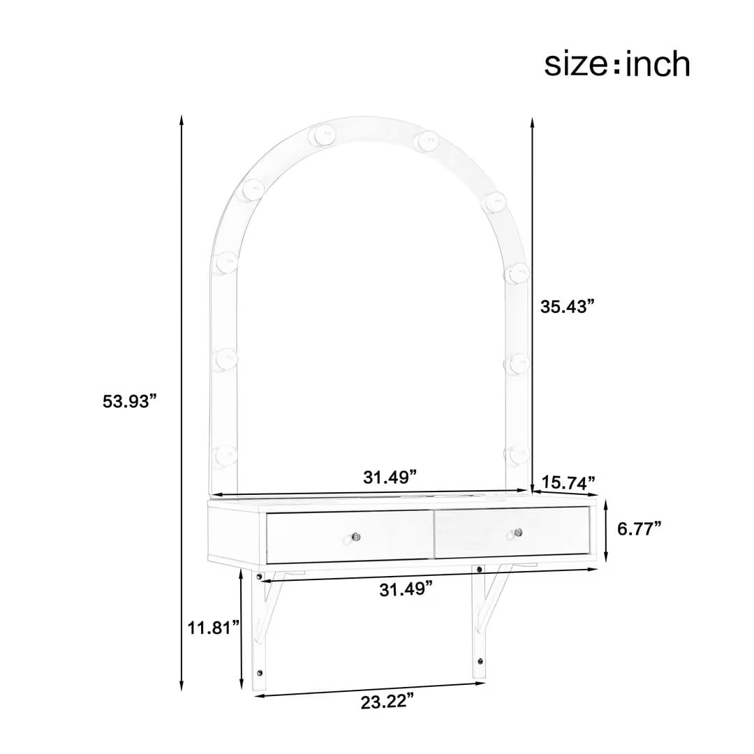 ModernLuxe L3P-N844P263662A Bedroom-Vanities - View #2