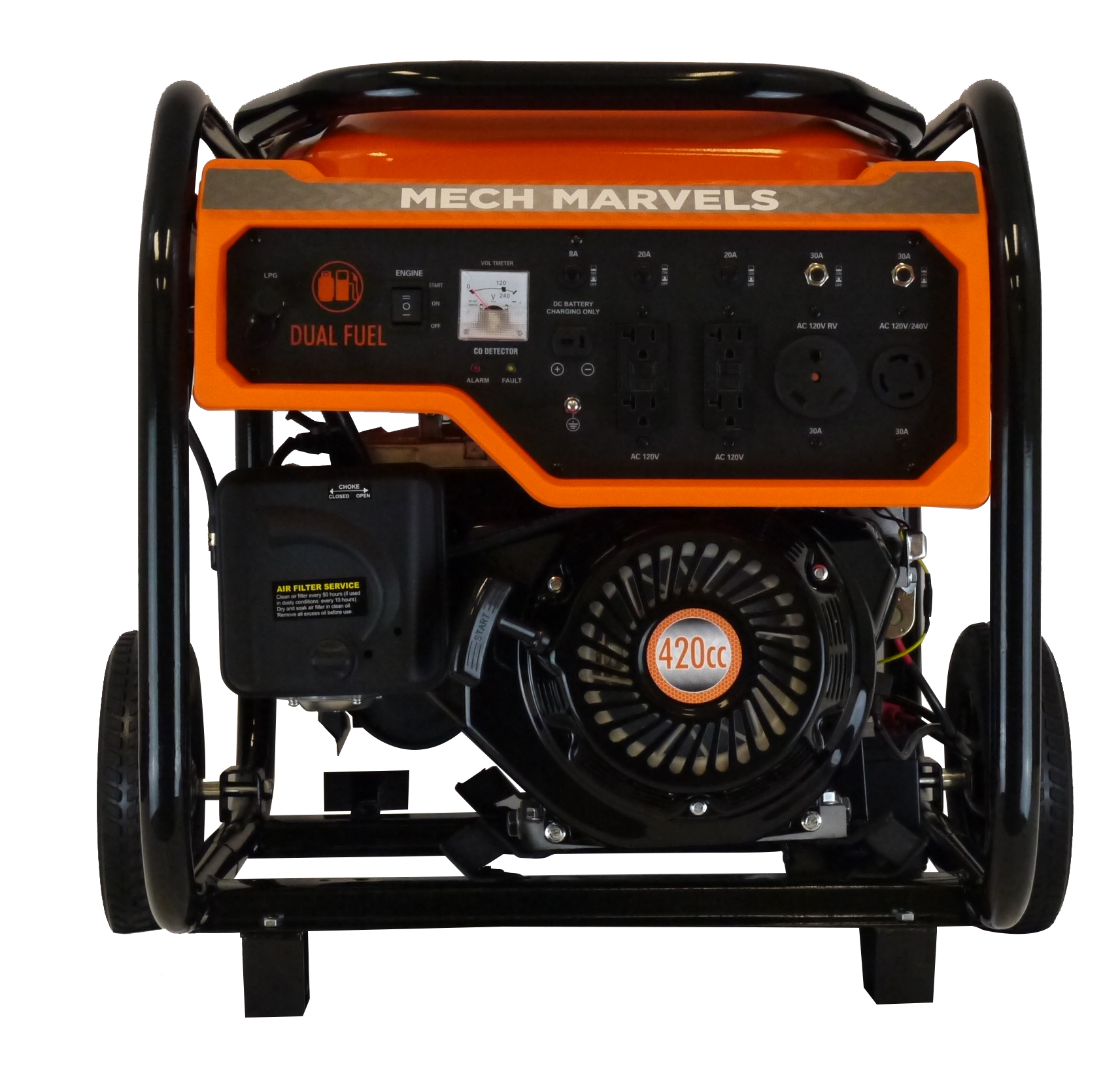 Mech Marvels MM9350DFEC Portable-Generators - View #6