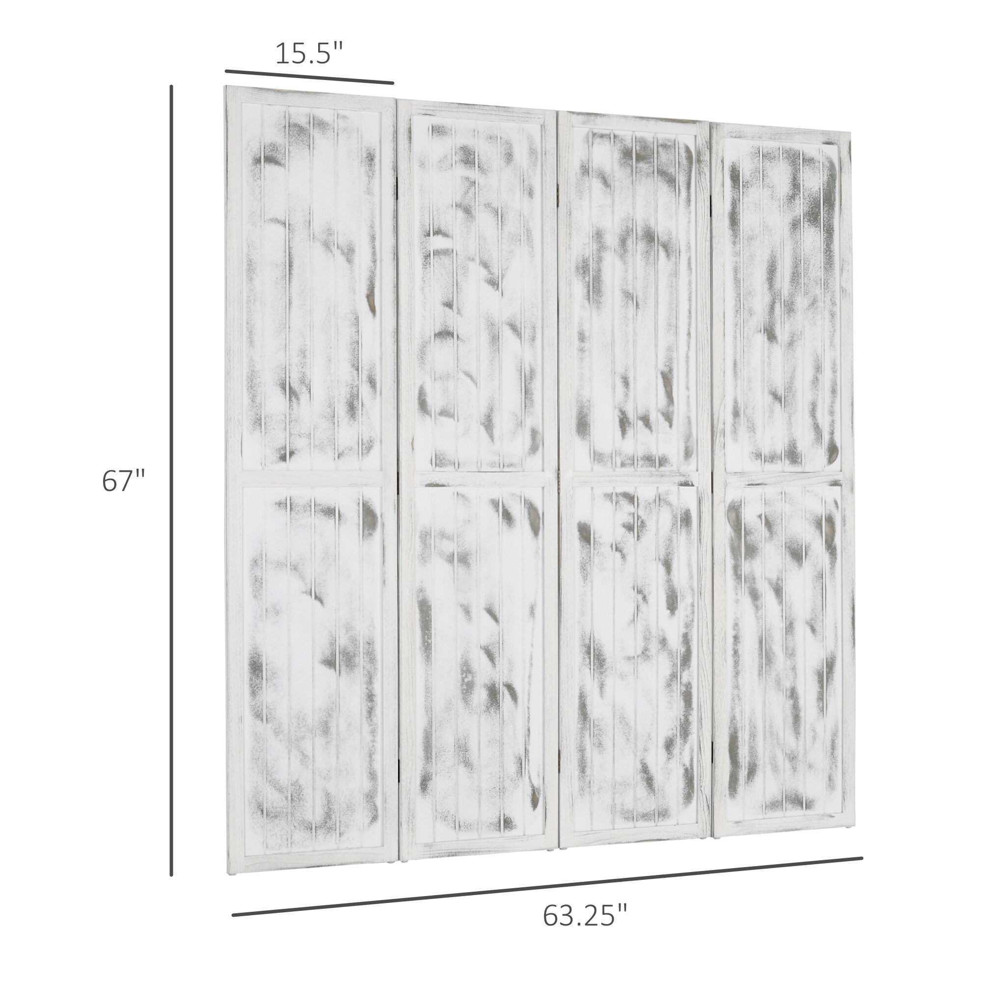 HomCom 830-627V00WT Indoor-Privacy-Screens - View #3