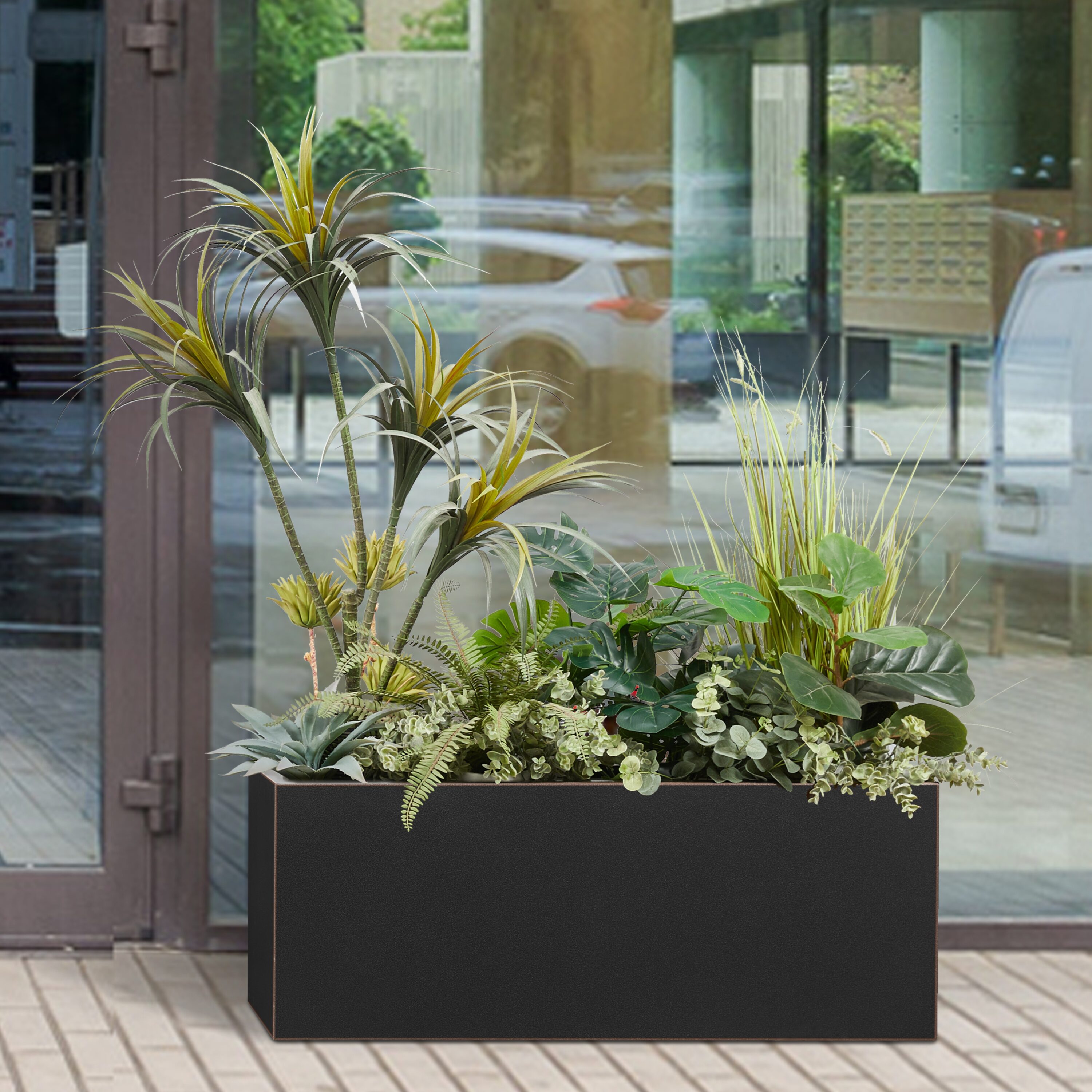 EDYO LIVING HCMP002-BLK Planter-Window-Box - View #2