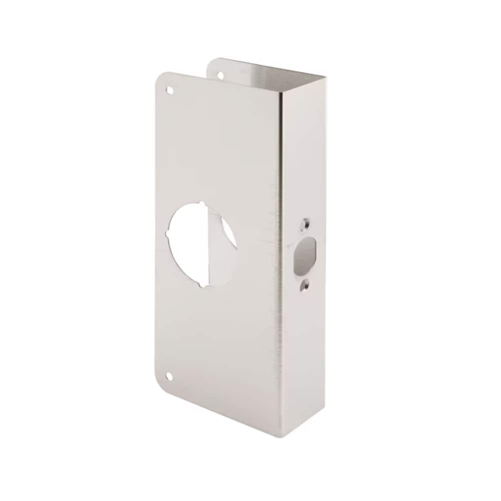 RELIABILT 3-7/8-in W x 9-in H Satin Door Reinforcer Reinforcing mount #07-3423