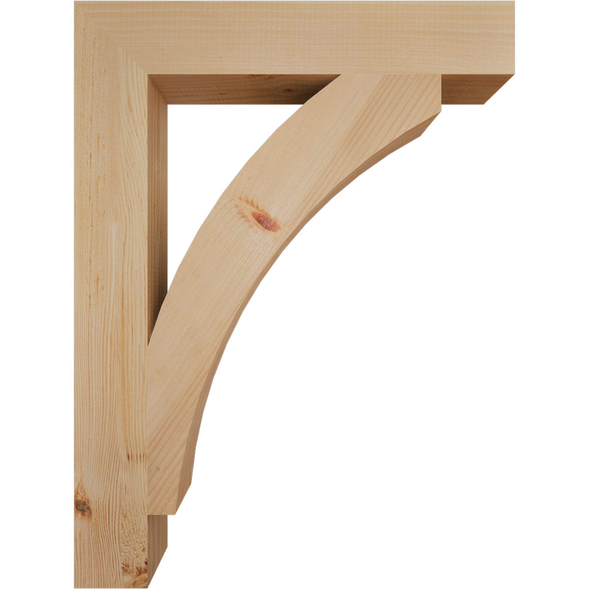 Ekena Millwork BKT04X24X32THR05SDF Exterior-Brackets-Braces - View #3