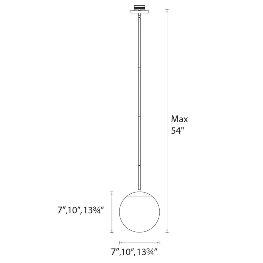 dweLED PD-52310-WT Pendant-Lights - View #3