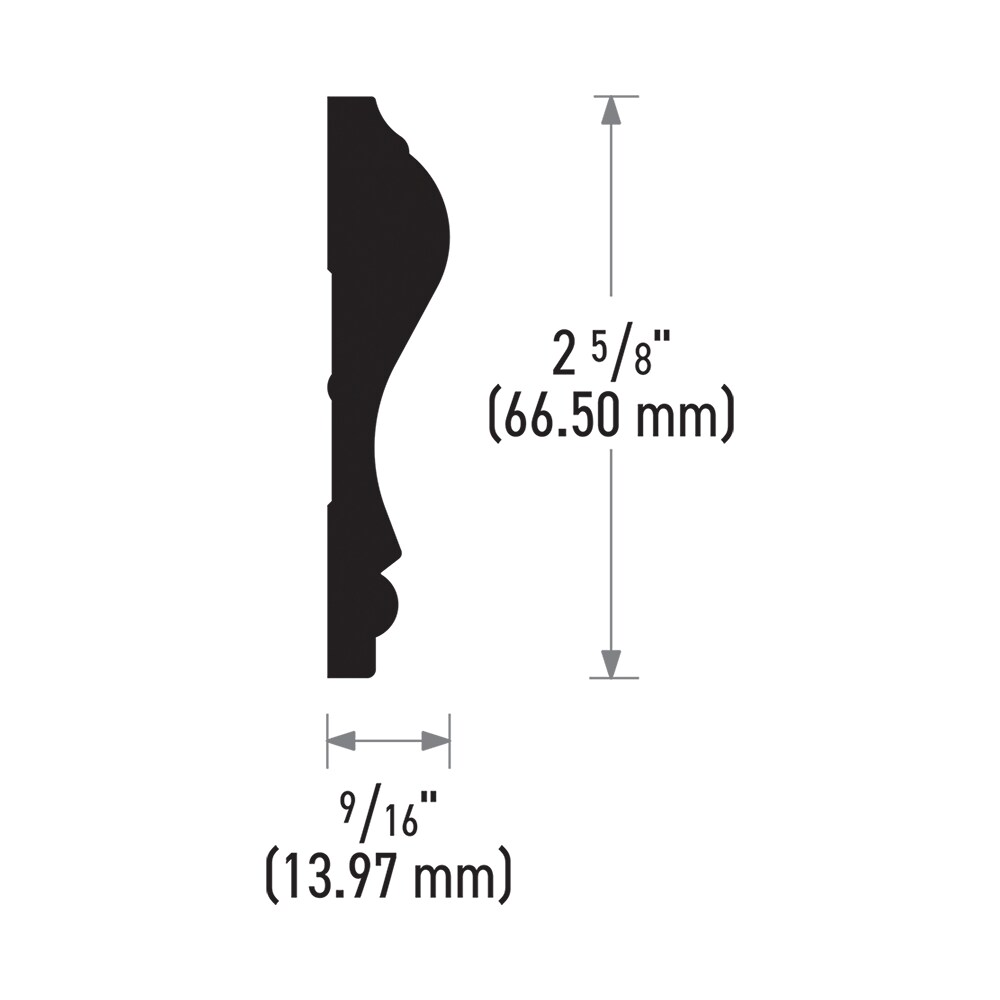 RELIABILT 390-MDF8 Chair-Rail-Moulding - View #4