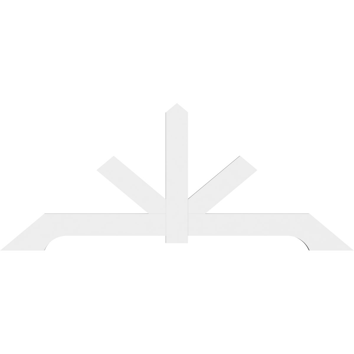 Ekena Millwork GBP096X40X0206VAN00 Exterior-Brackets-Braces - View #2