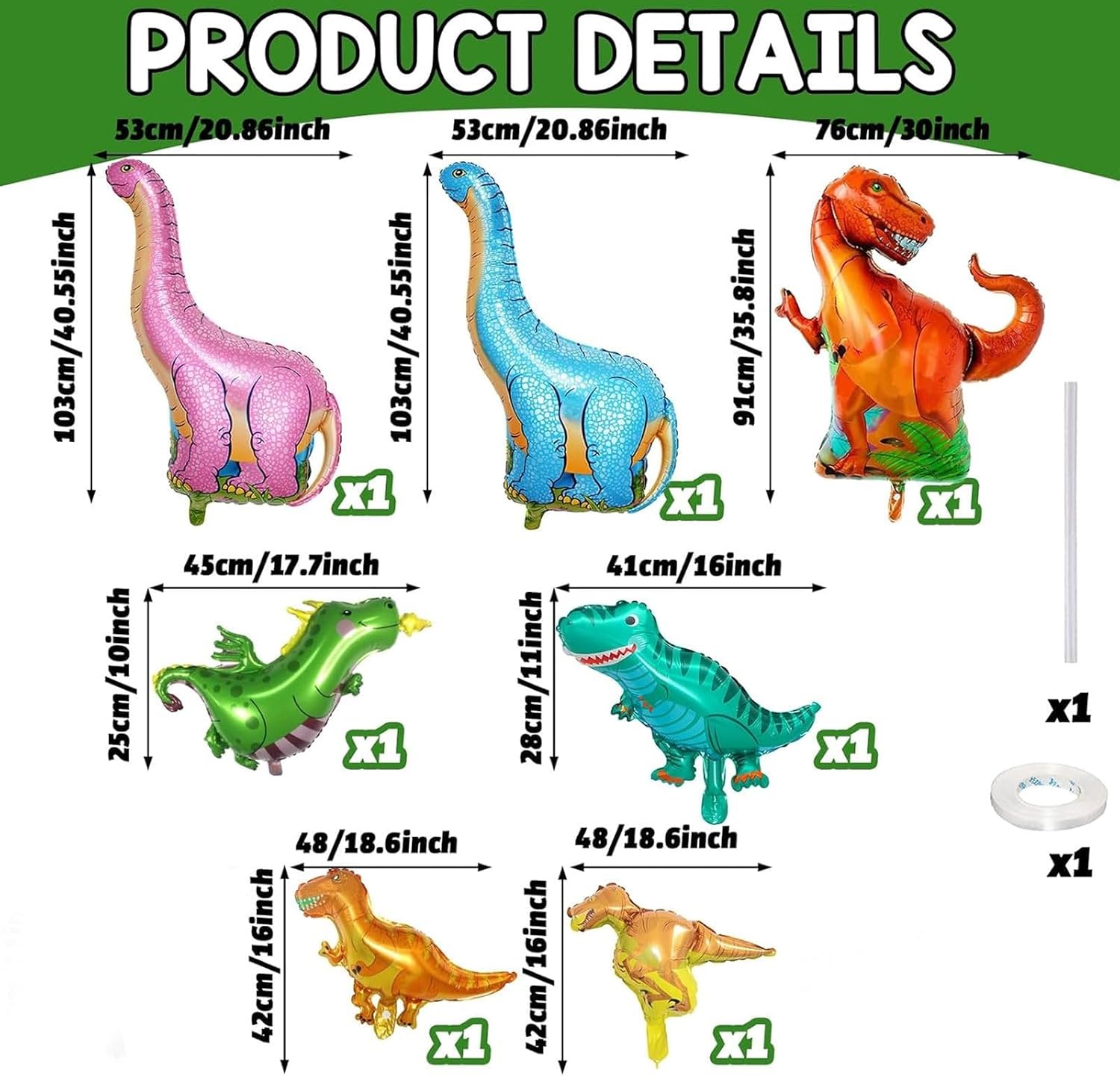 Jobkoo JK762740231808 Party-Supplies-Cc - View #2