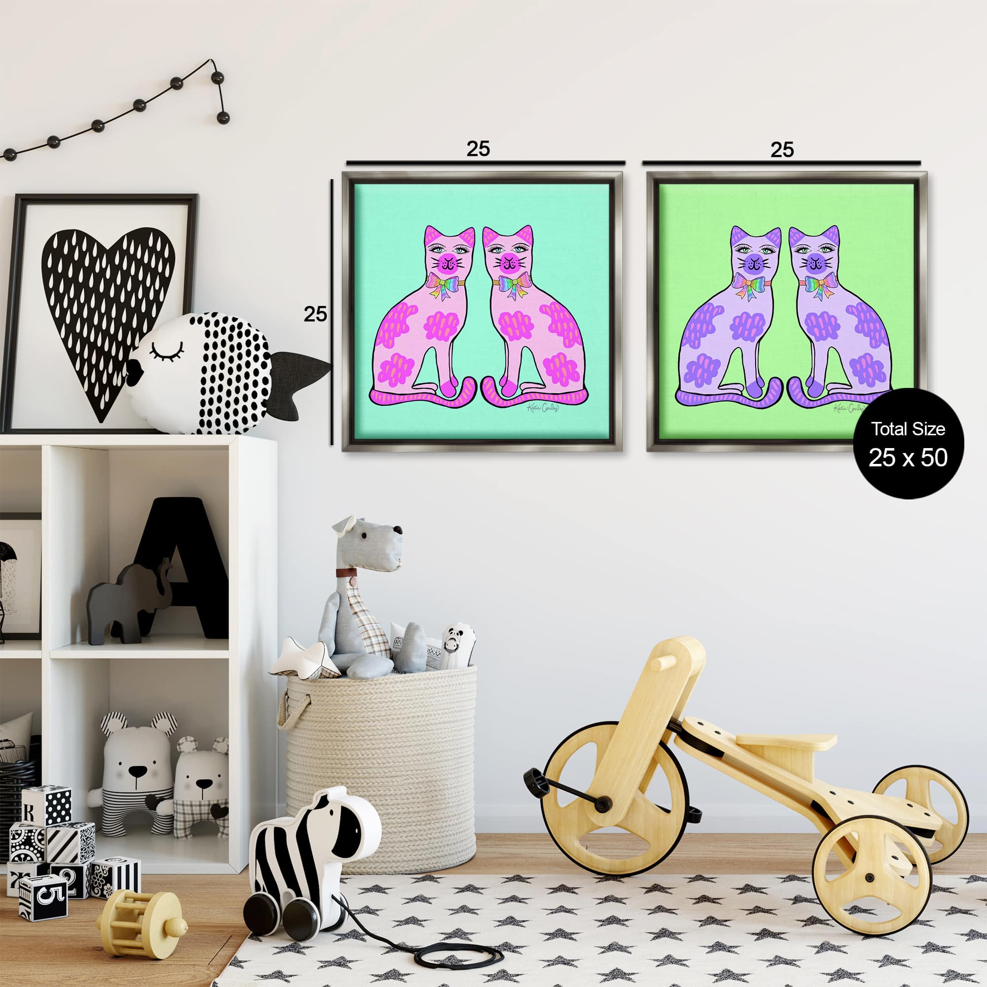 Stupell Industries B2-794-FFL-2PC-24X24 Wall-Art - View #2