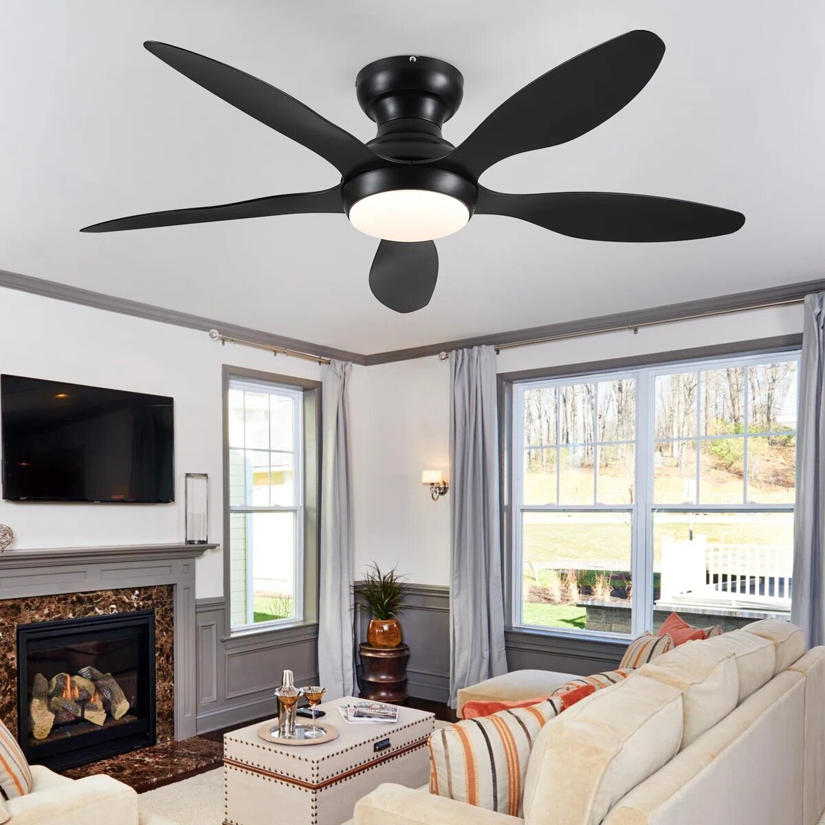 Kviflon LS8901-48BK Ceiling-Fans - View #12