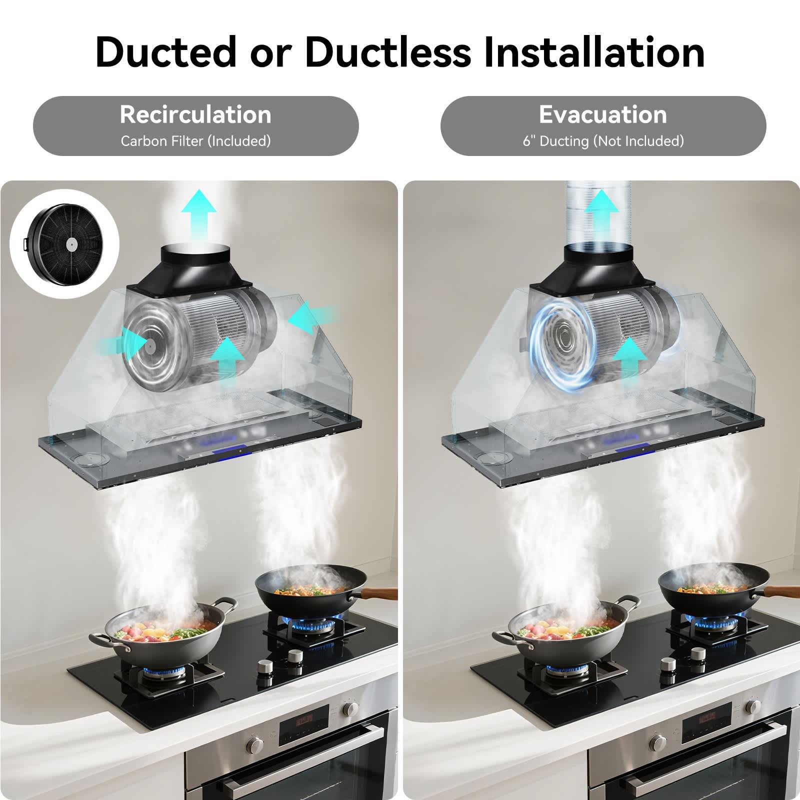 DIVAN DHB01-36BG Undercabinet-Range-Hoods - View #7