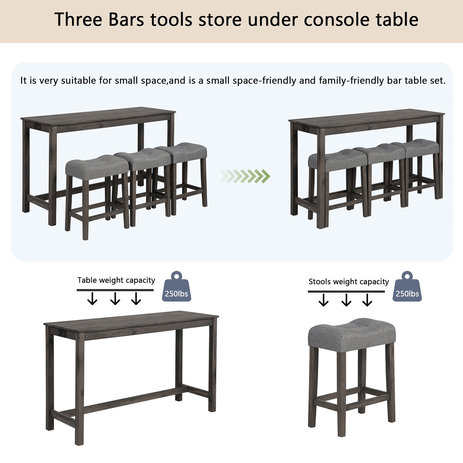 Mondawe MO-FB93827 Dining-Sets - View #5