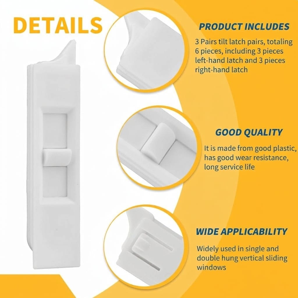 Aoibox LABOPJ1P Window-Tilt-Latches - View #5