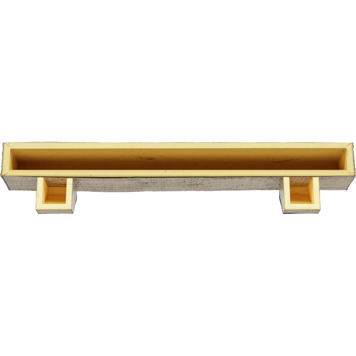 Ekena Millwork MANURC04X08X36ASBP Mantel-Shelves - View #5