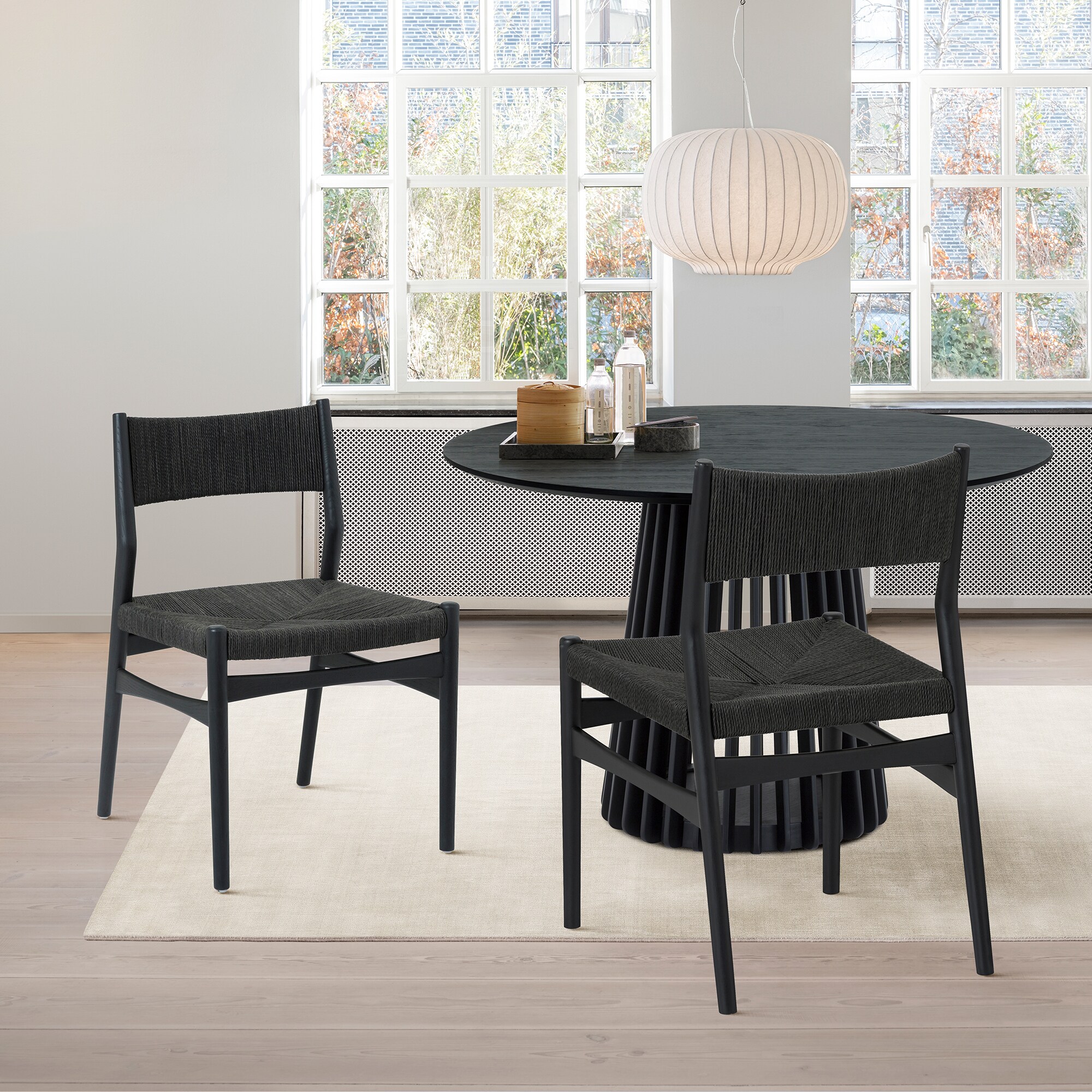 Armen Living SETPA6APBLK Dining-Sets - View #11