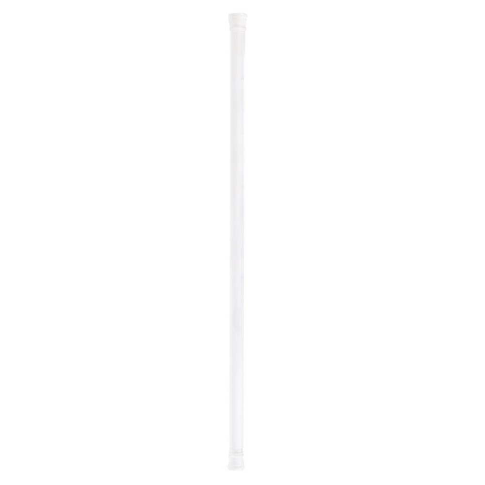 Zenna Home Shower Tension Rod 60 in. L White 1 pc in the Shower Rods ...