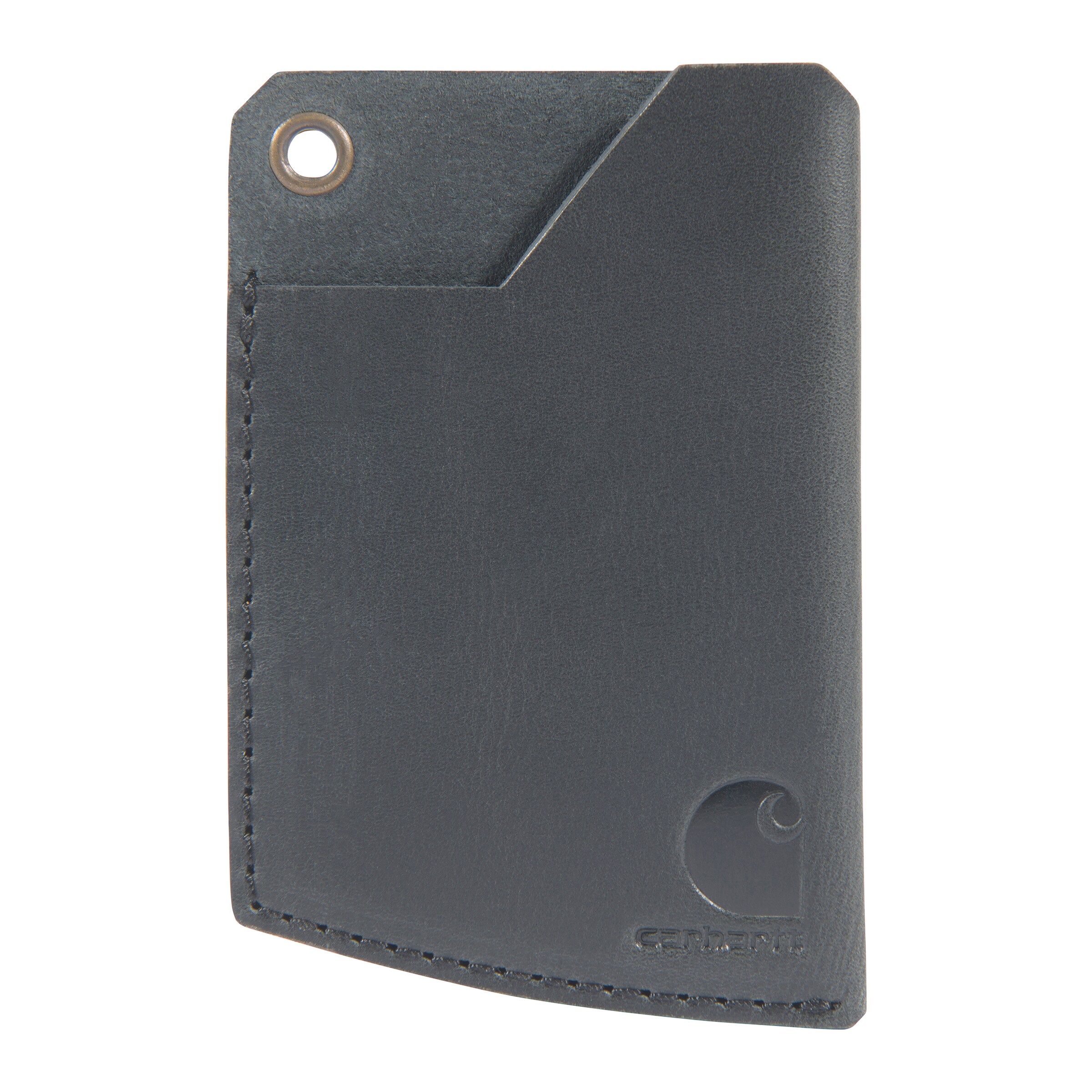 Carhartt B000039300199 1.57x5.12x5.12 Black Leather Softshell Wallet