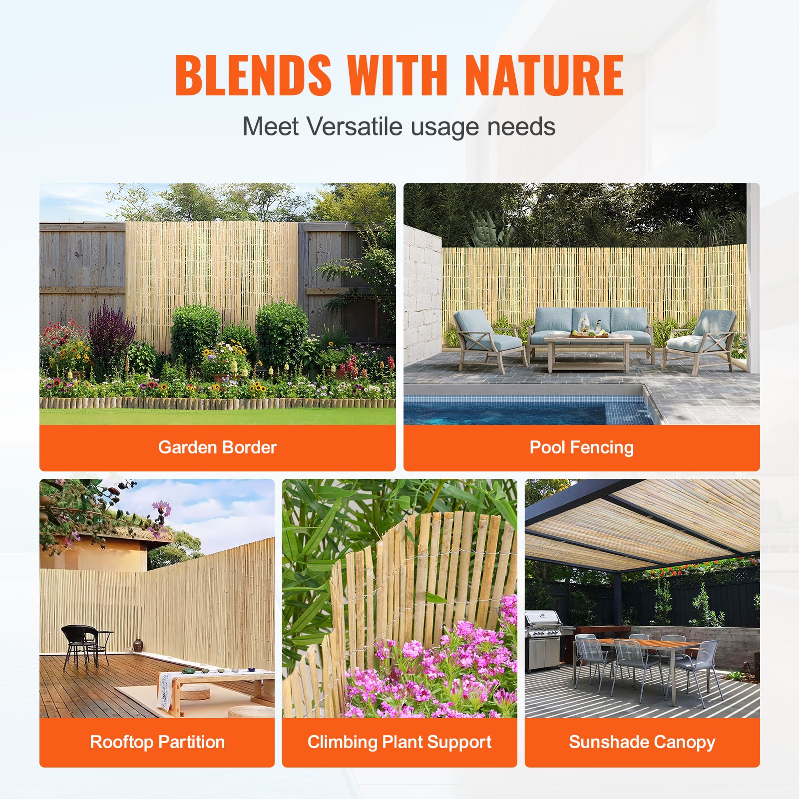 Mecale YAS-UD6I8O Outdoor-Privacy-Screen - View #7