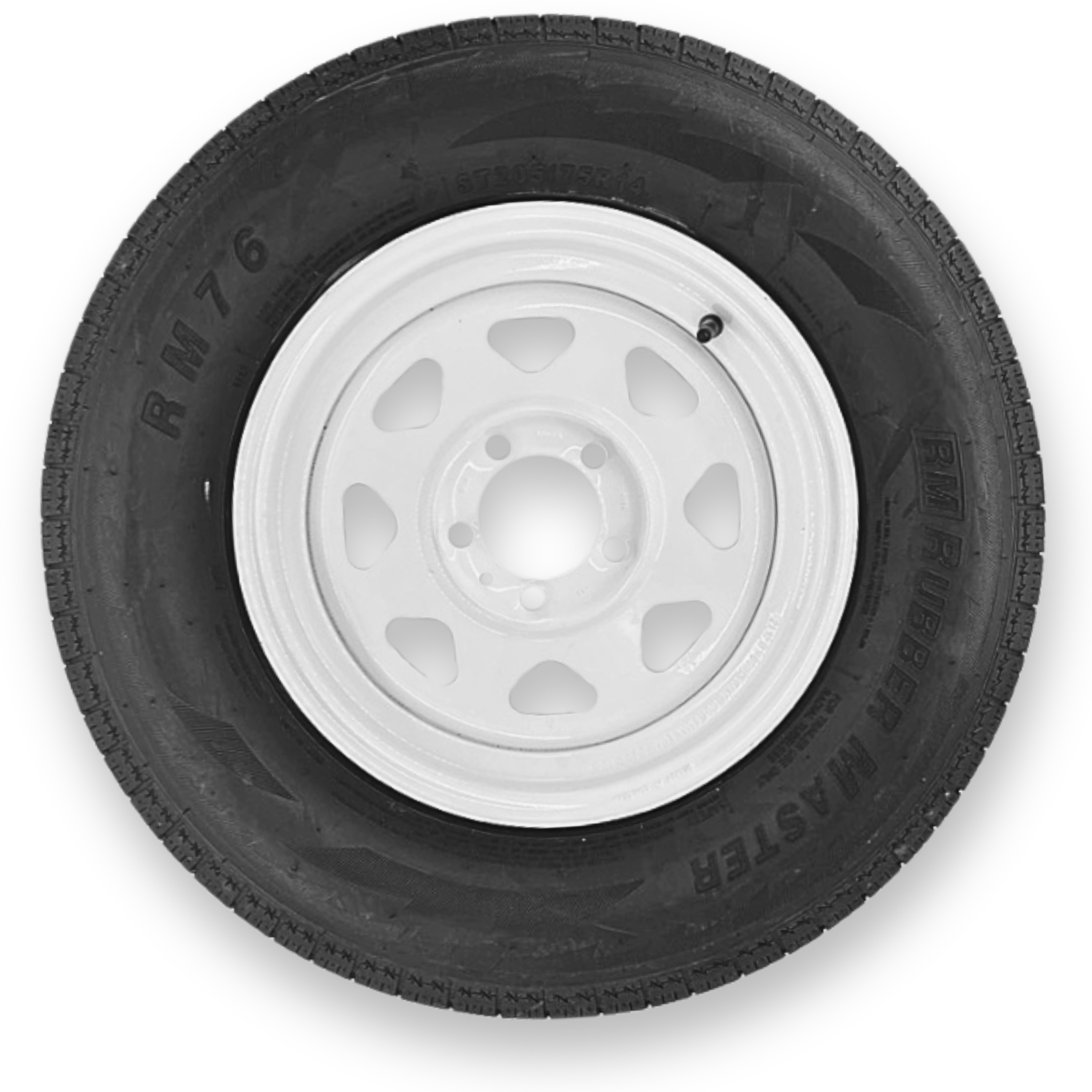 RubberMaster 599327 26.14-in Universal Application Wheel and Tire Assembly