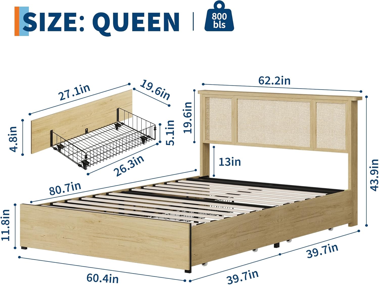 Garvee JMH0122-PHK-33CM7LG7 beds - View #2