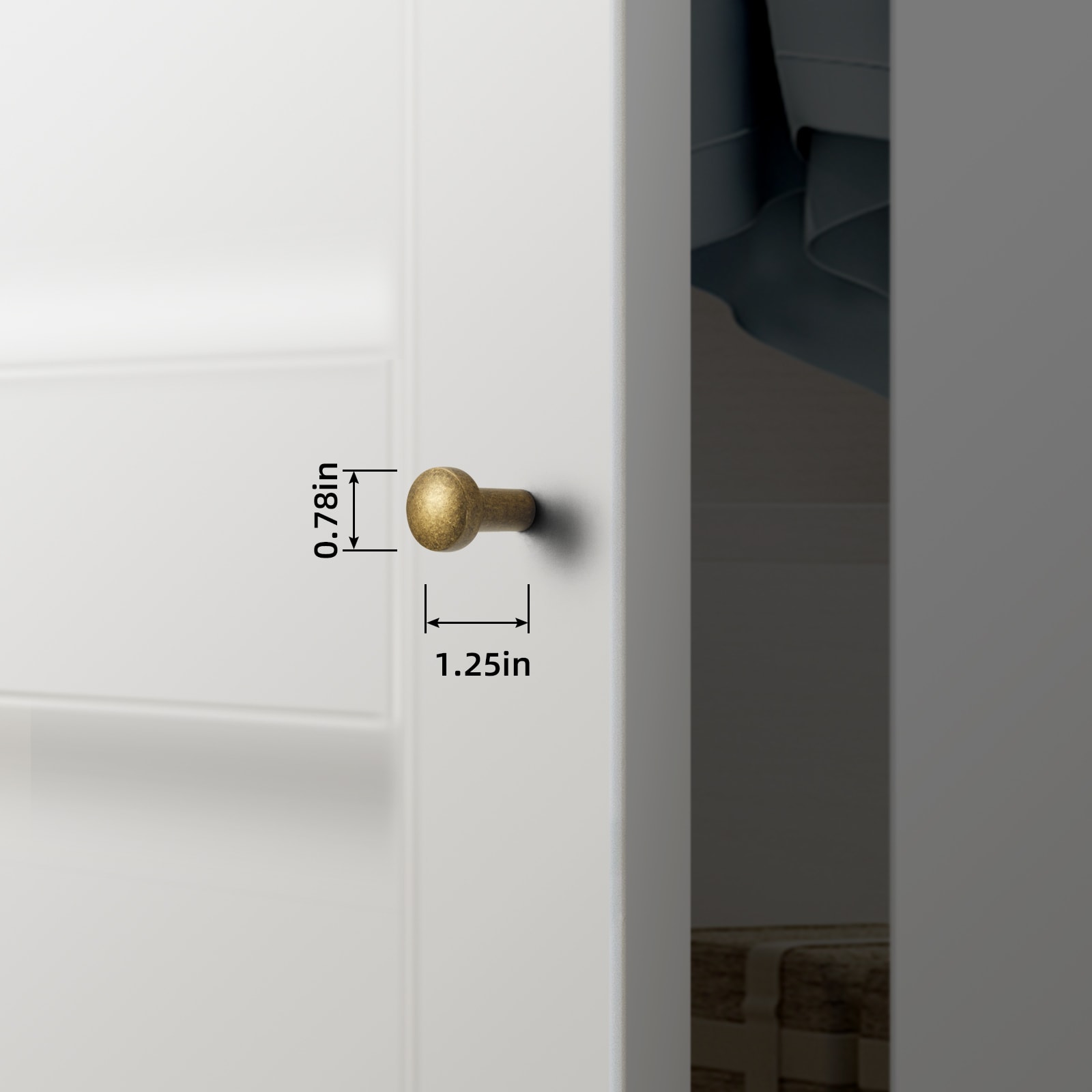Miaokesen 1827GT-DK Cabinet-Knobs - View #2