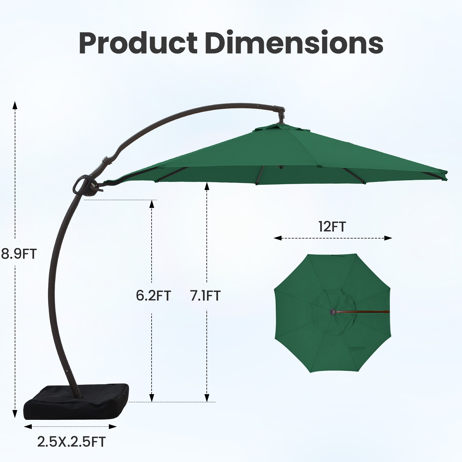 VOUA 10X10-LK-YW+DZ Umbrellas-2 - View #3