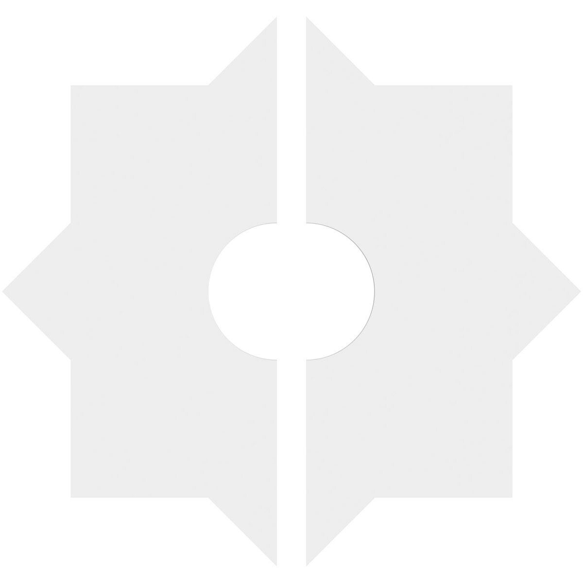 Ekena Millwork CMP12AL2-03000 Ceiling-Medallions - View #4