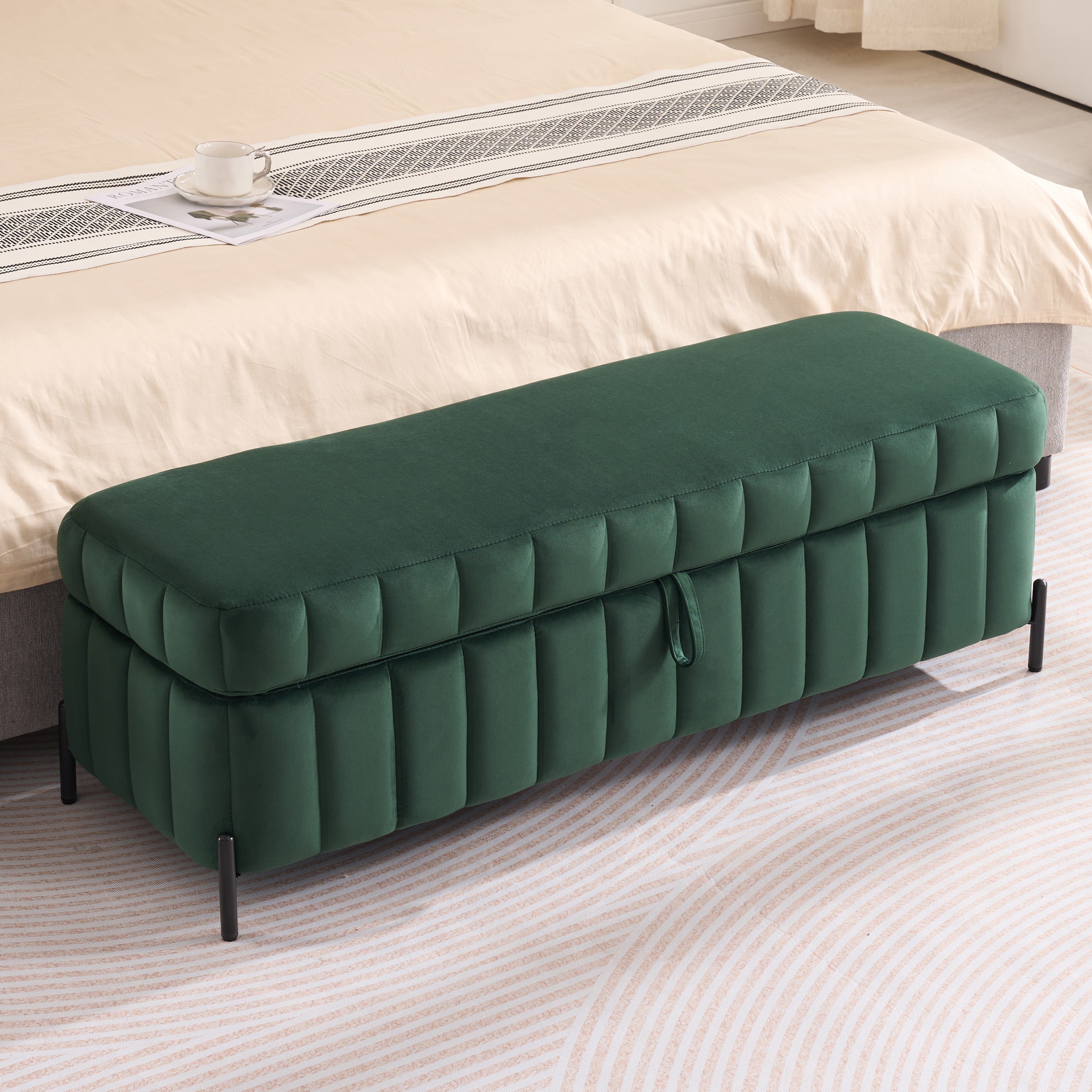Hrinhom HC-S4114-GREEN bench - View #2