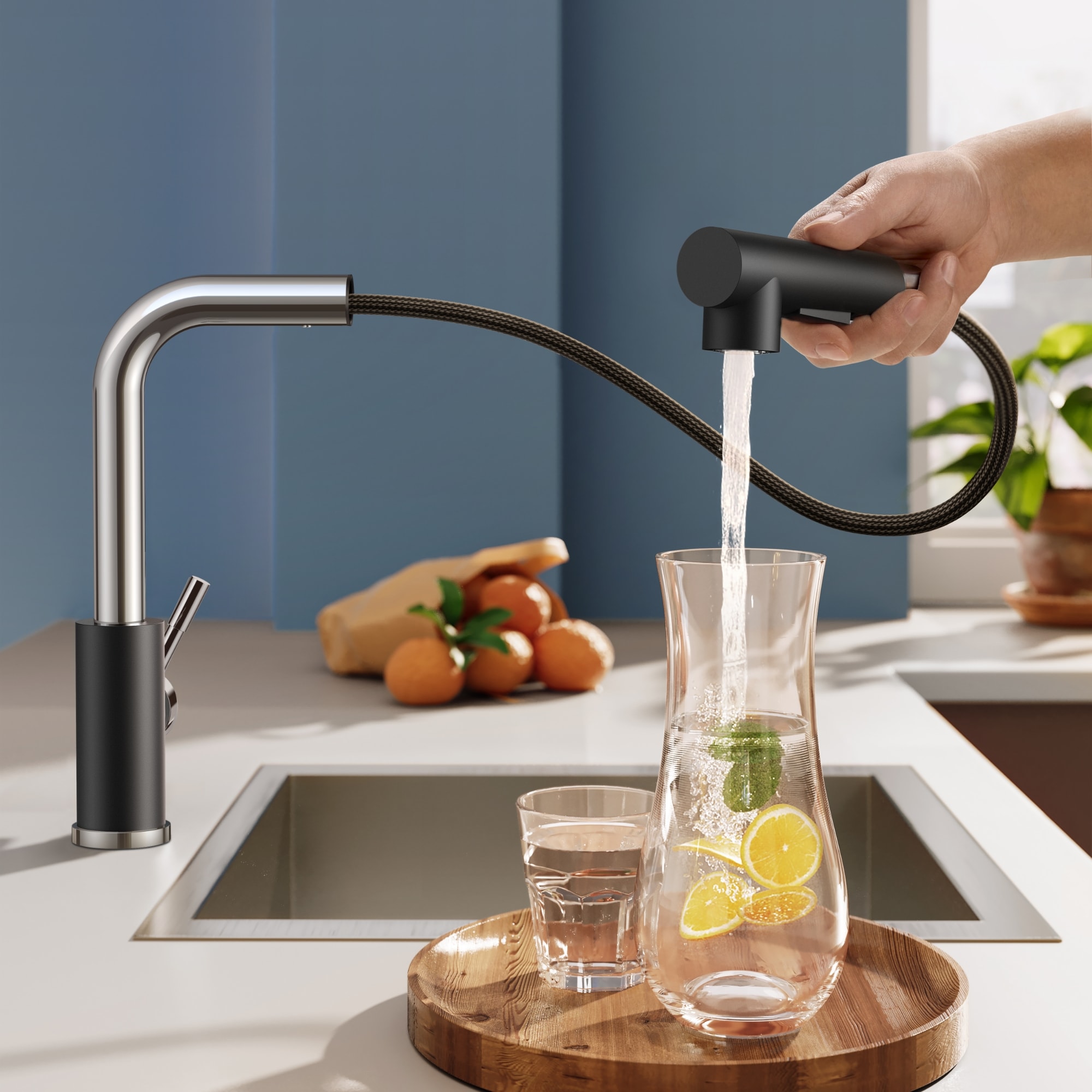 FORIOUS LL0025BCH Kitchen-Faucets - View #2