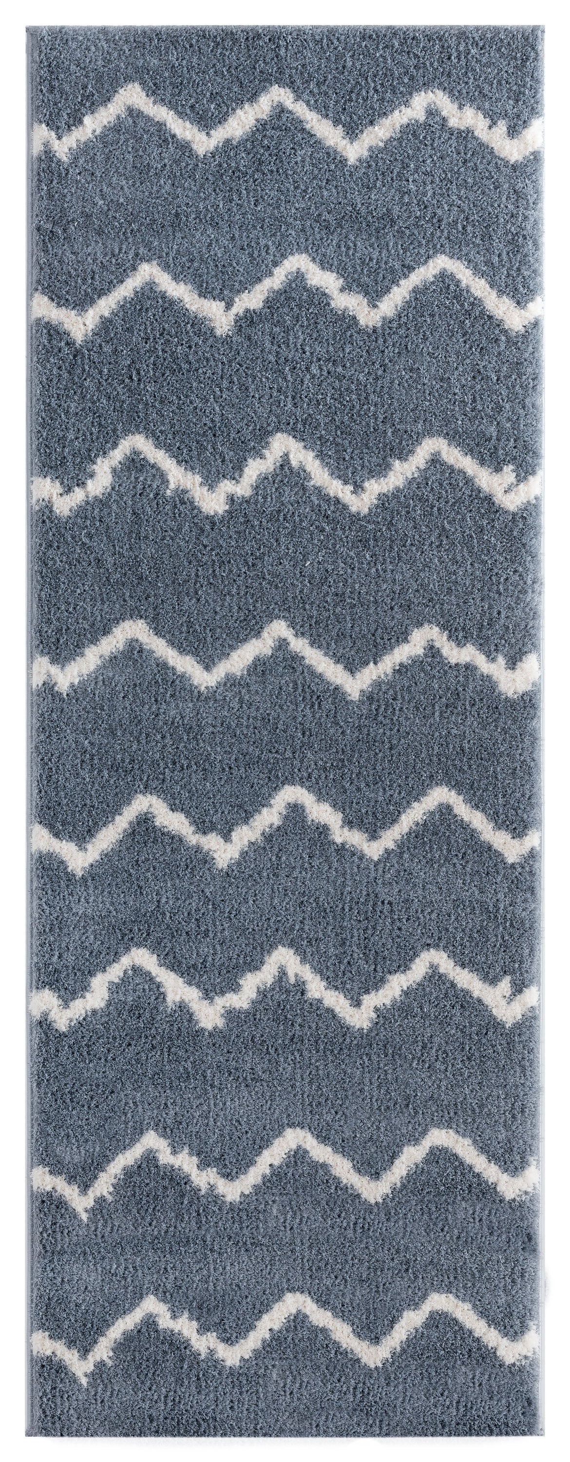 United Weavers Of America 1840 20467 28E Tranquility 3 x 8 (ft) Polyester Blue/grey Rectangular Indoor Geometric Area rug