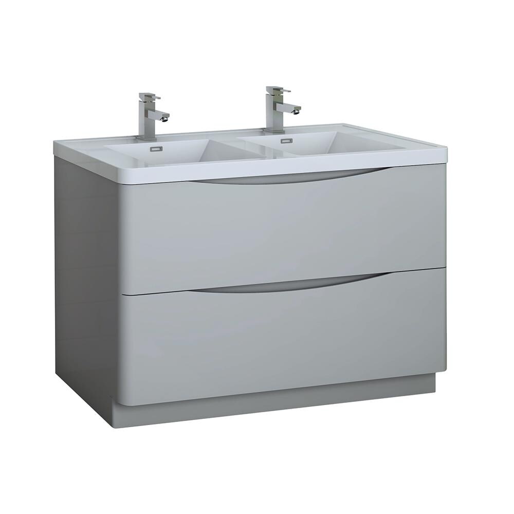 Fresca FCB9148GRG-D-I Bath-Vanity-Combo - View #2