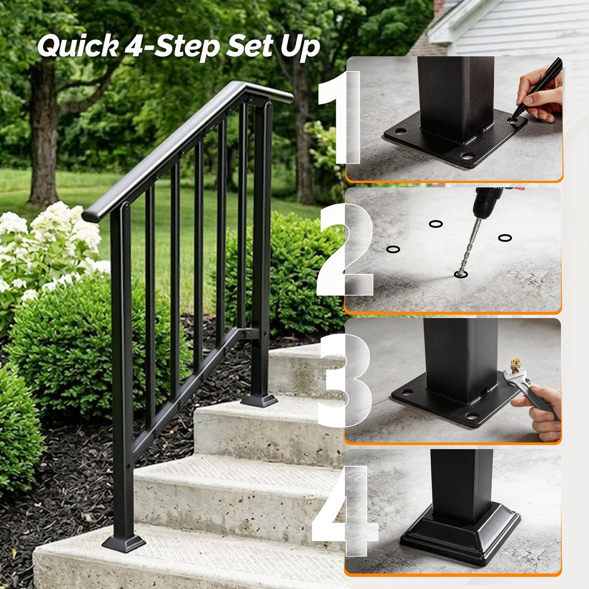 Wudkey L4-GX3R1P Interior-Stairpart-Railing - View #3