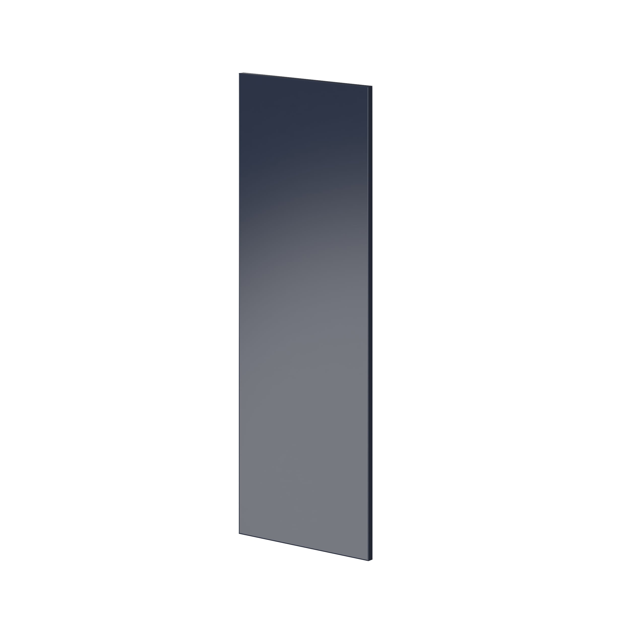 Hugo&Borg DSCP1442-LO Lorette Cabinet Fill Strip 14.81-in W x 42.5-in H x 0.63-in D Blue Painted