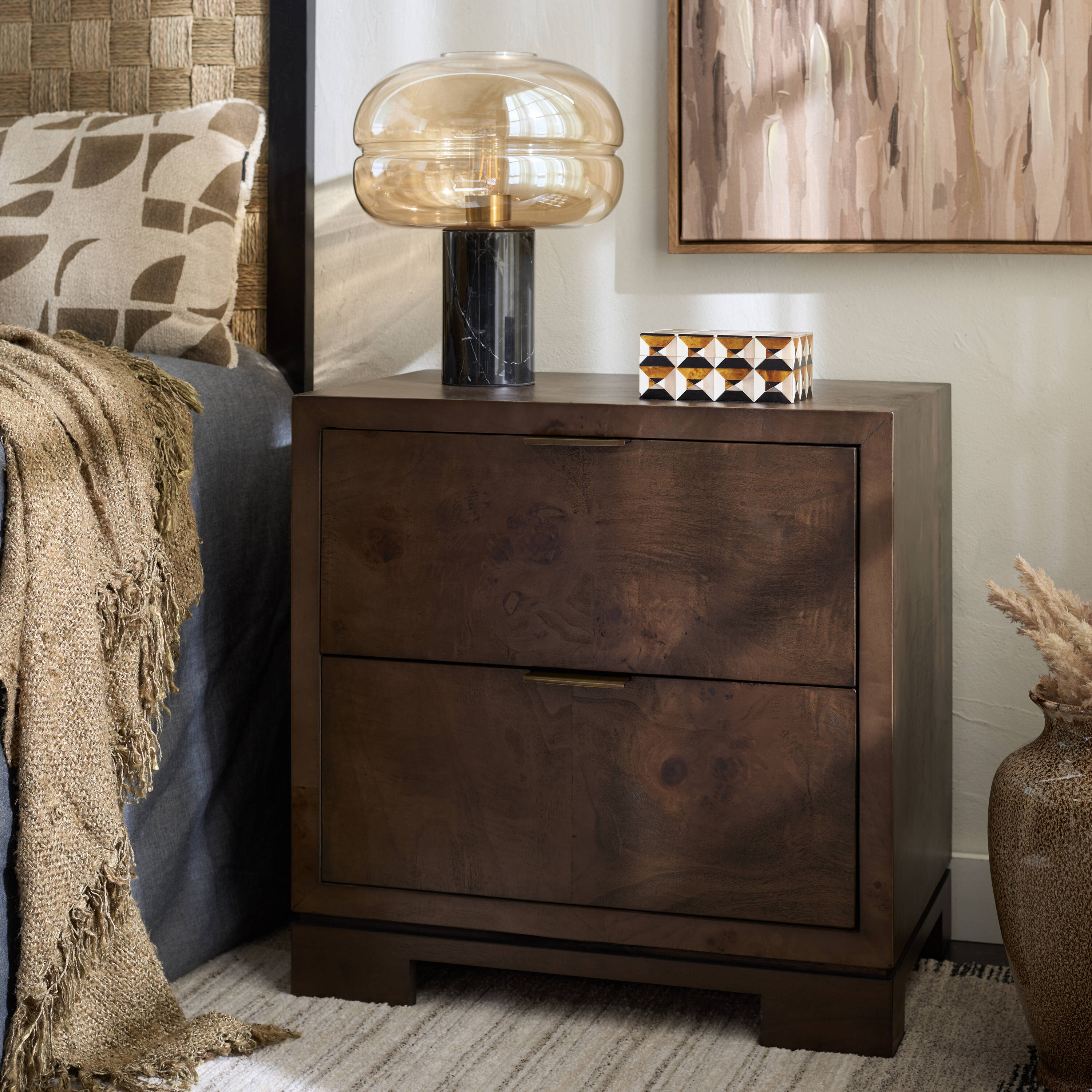 Safavieh Lavana Dark Oak Valet stand