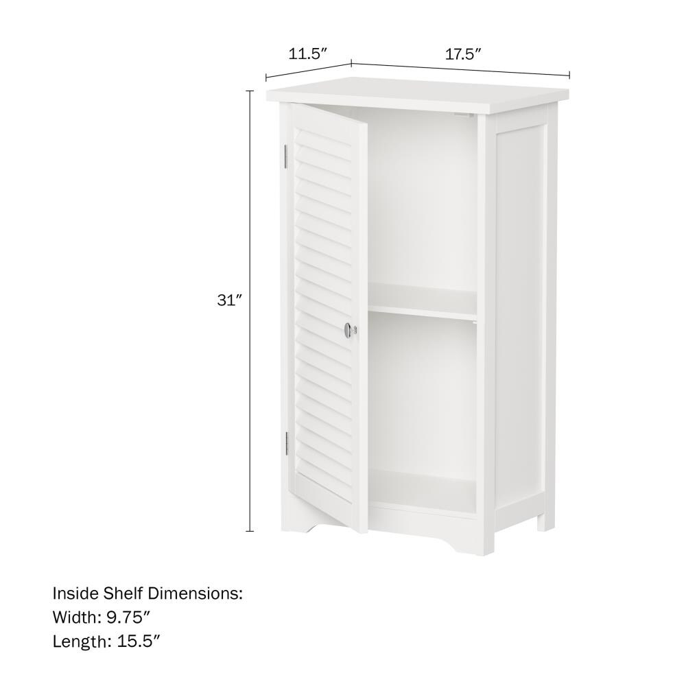 Hastings Home Linen Cabinets 17.5-in x 31-in x 11.5-in White ...