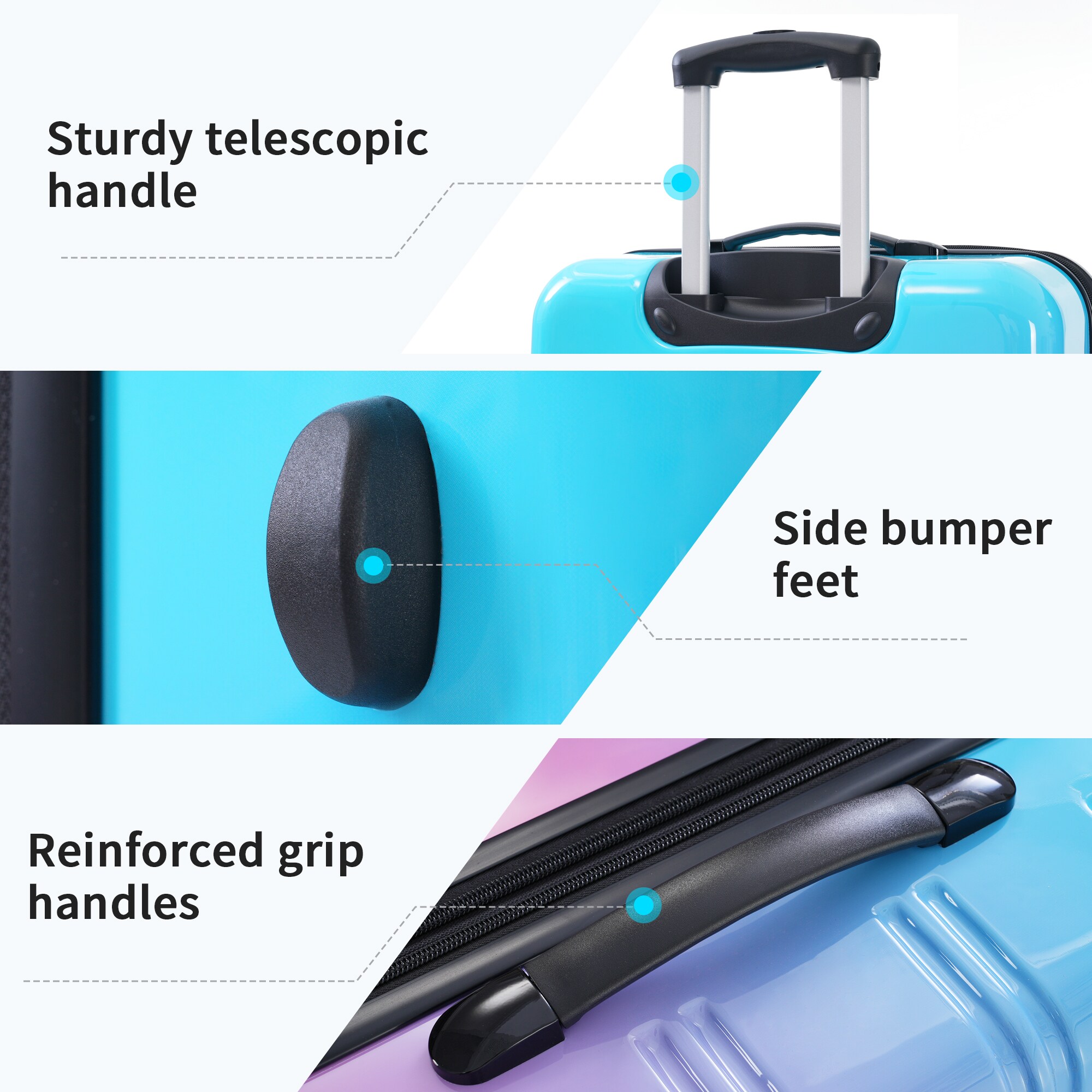 Flynama L-P184448W Luggage-And-Luggage-Sets - View #6