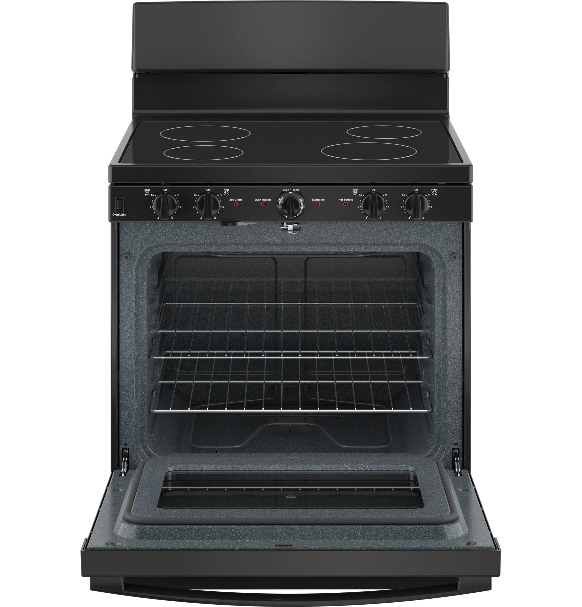 GE JB480DTBB Freestanding-Electric-Ranges - View #3
