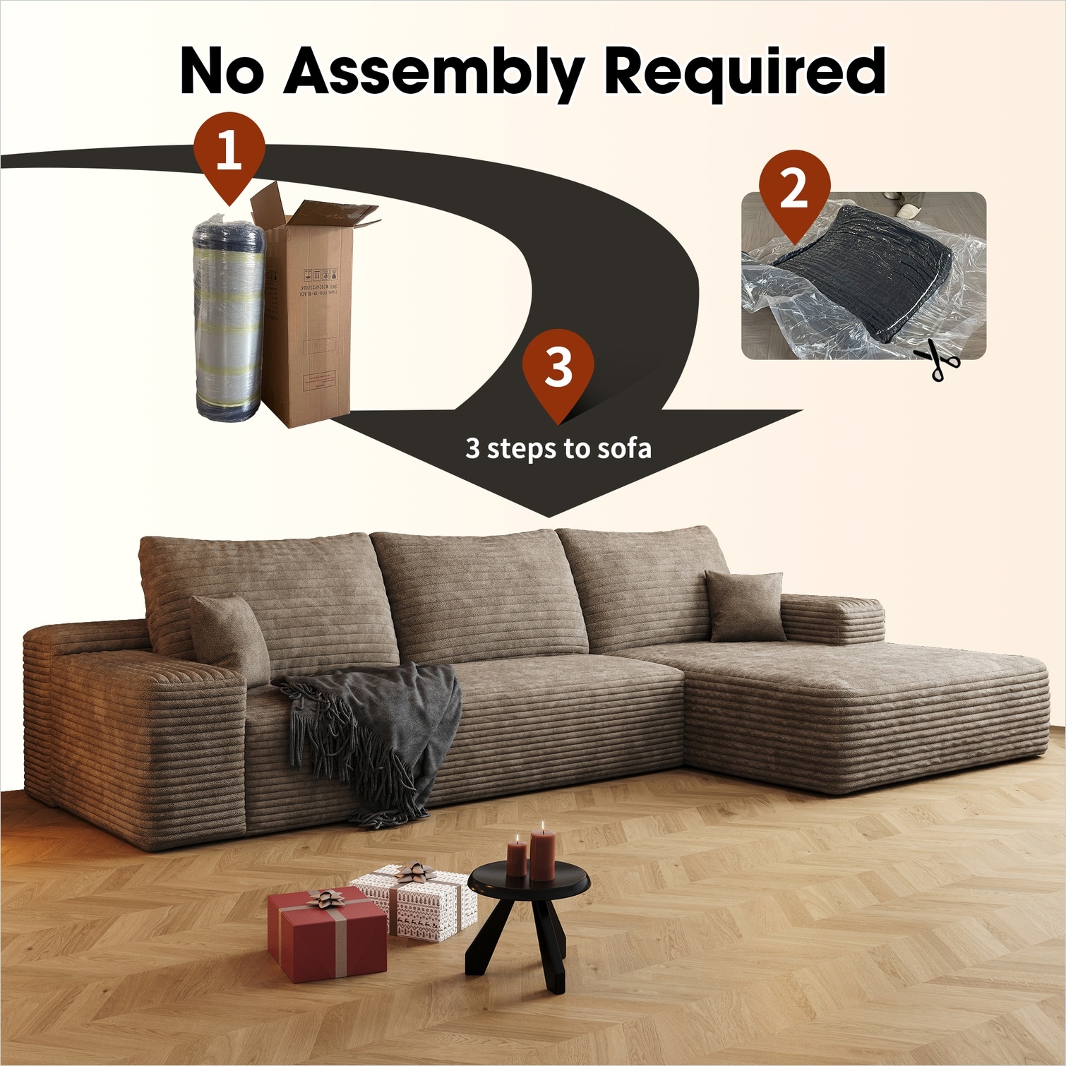 SunJet STANSHUNOXXC Sofas-Loveseats - View #3