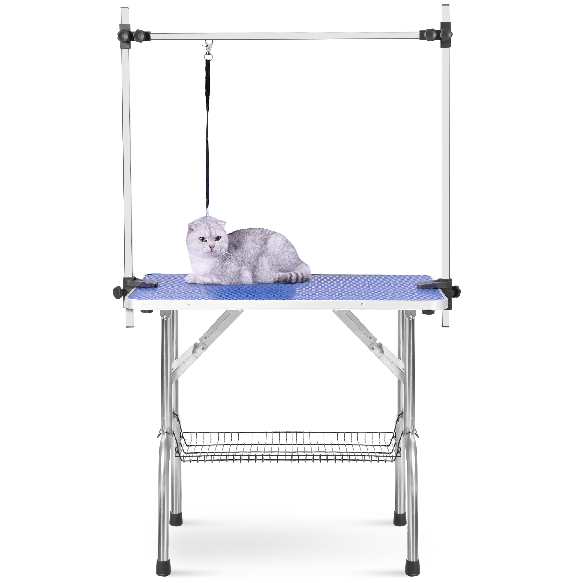 Cat grooming stand best sale