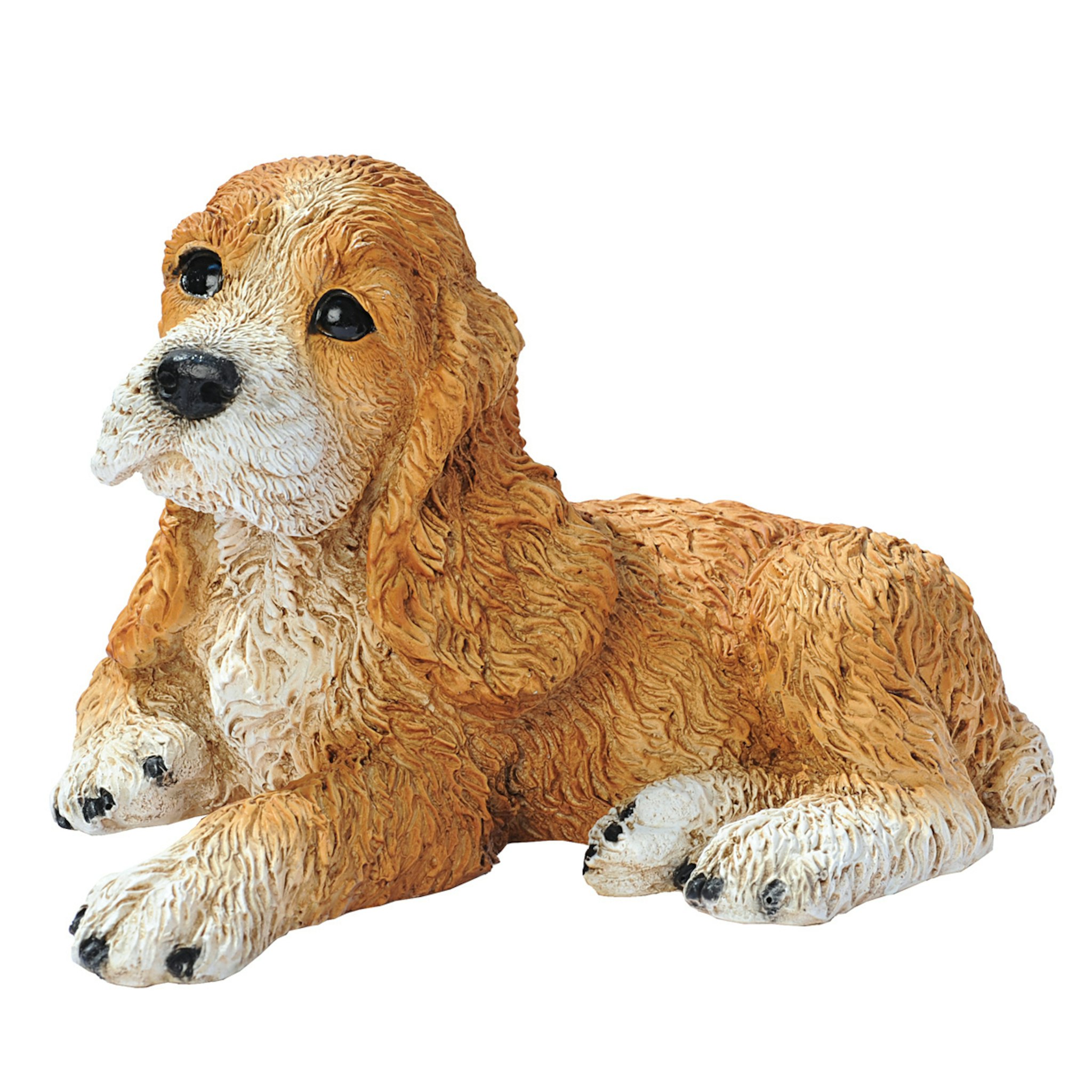 Design Toscano CF2459 6.5-in H x 10-in W Multiple Colors/Finishes Dog Garden Statue