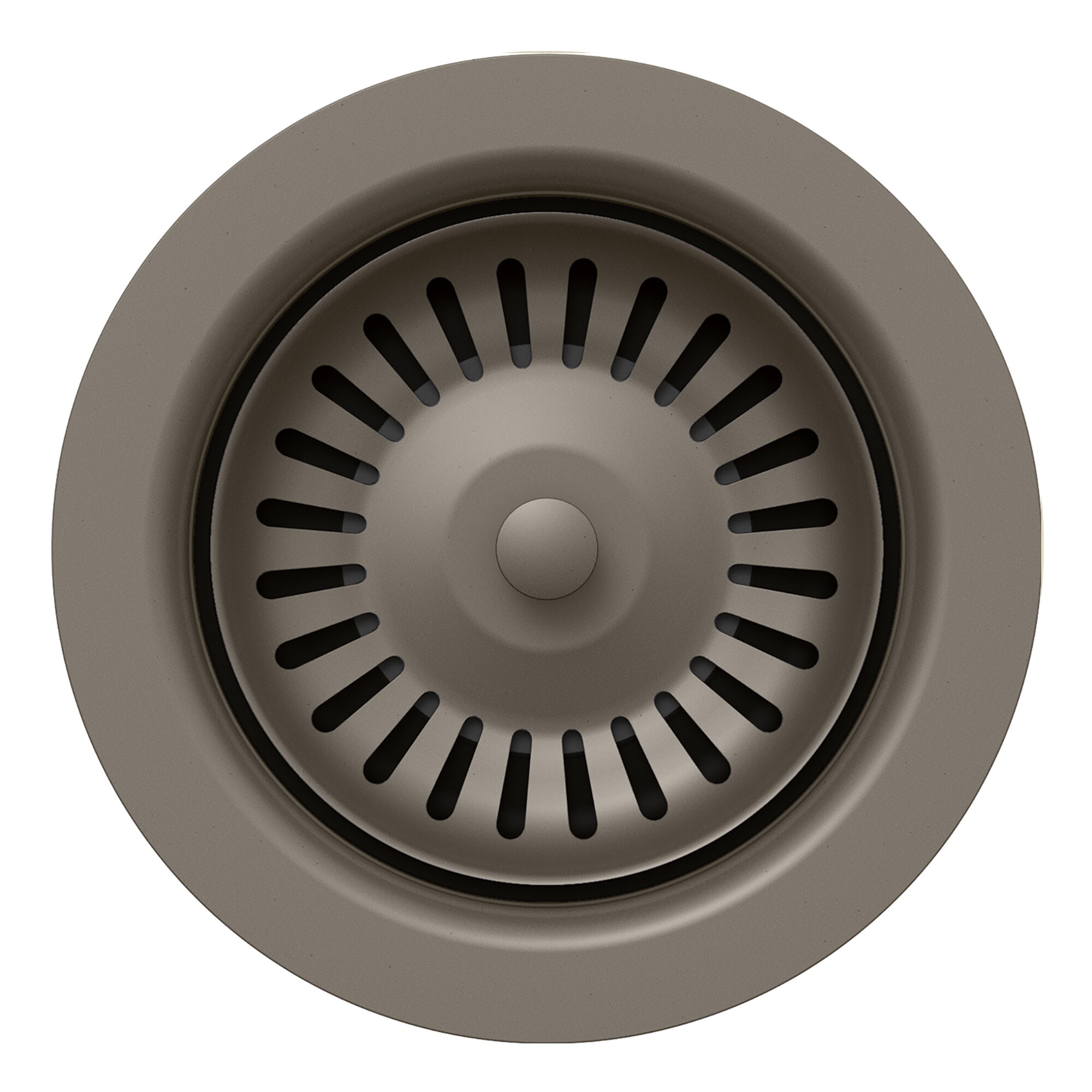 Blanco 442228 Metallic Gray 3-1/2 Basket Strainer and Sink Flange (Not for  use with Garbage Disposal) 