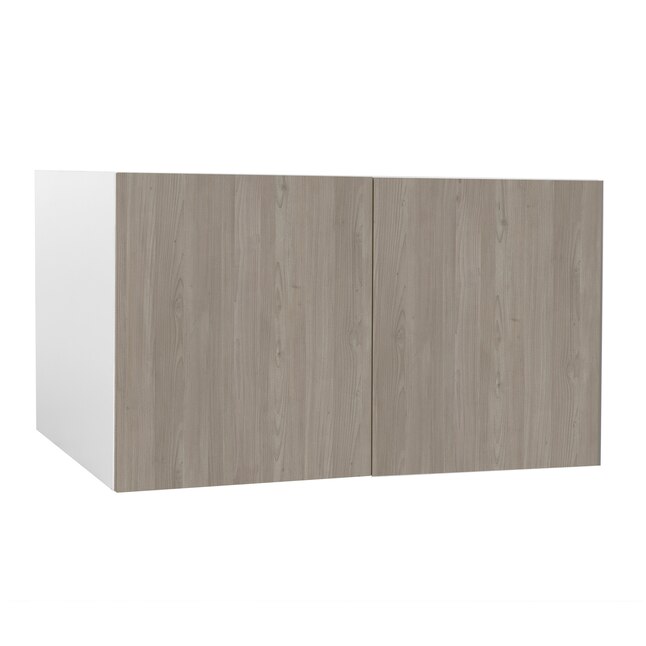 Cambridge 36-in W x 24-in H x 24-in D Grey Nordic Wood Engineered Wood Door Wall Stock Cabinet Cambridge 36-in W x 24-in H x 24-in D Grey Nordic Wood Engineered Wood Door Wall Stock Cabinet