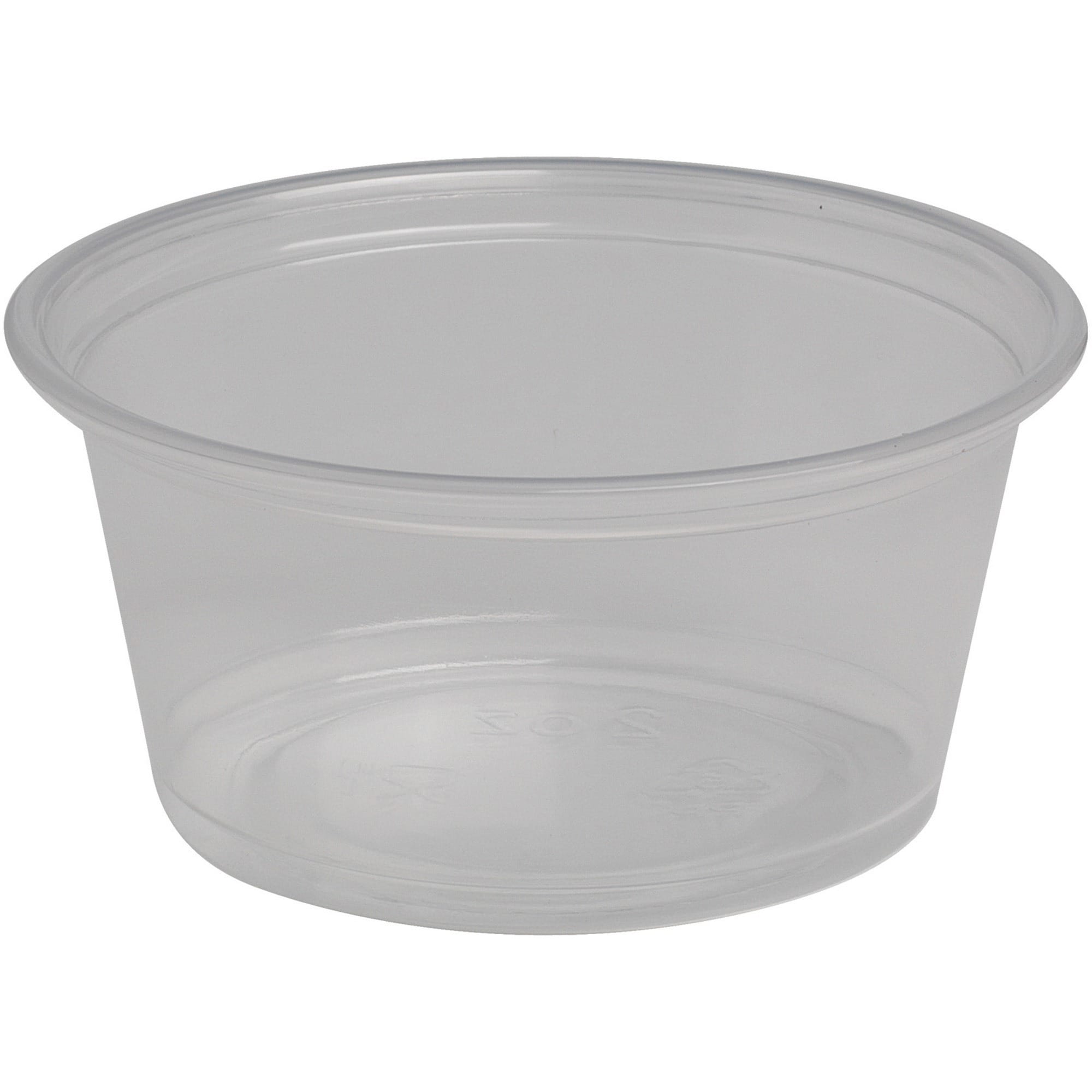 2 oz. Disposable Colored Foil Cup with Plastic Lid #A3P