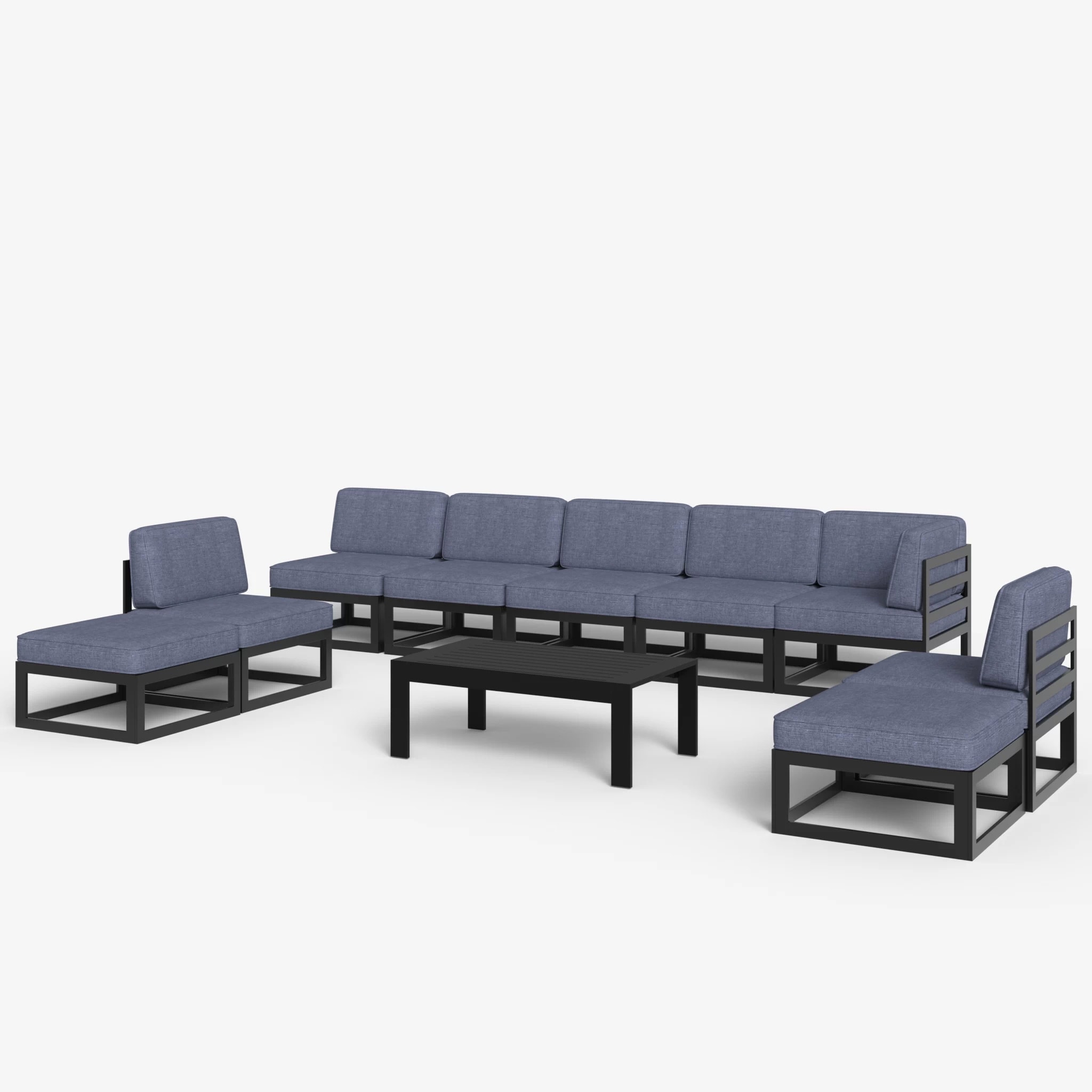 LayinSun WL8001-CJ-N10 Patio-Conversation-Sets - View #3