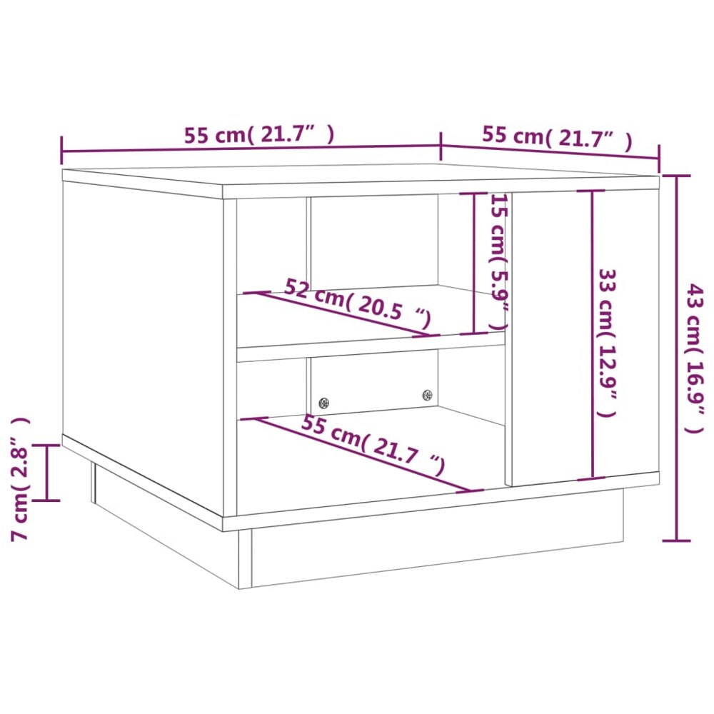 vidaXL 810289 Coffee-Tables - View #6