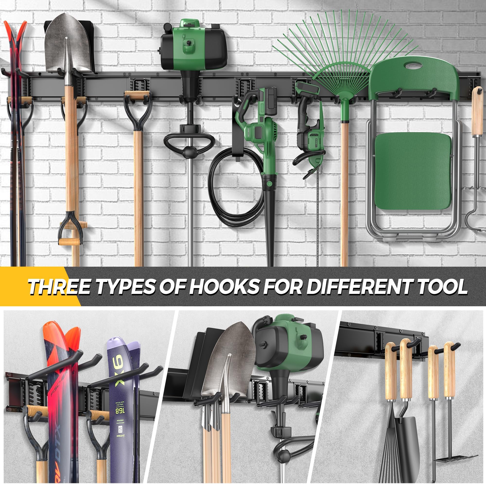 Afoxsos LAF0127H06 Garage-Storage-Hooks - View #6